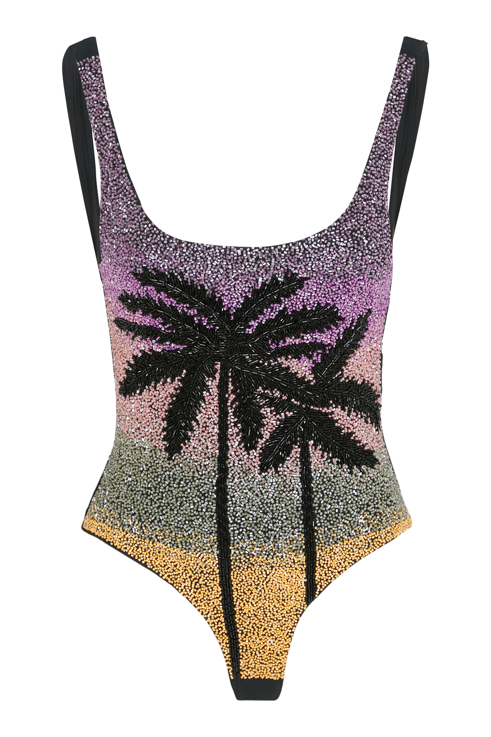 Palm Dusk Scoop Swimsuit