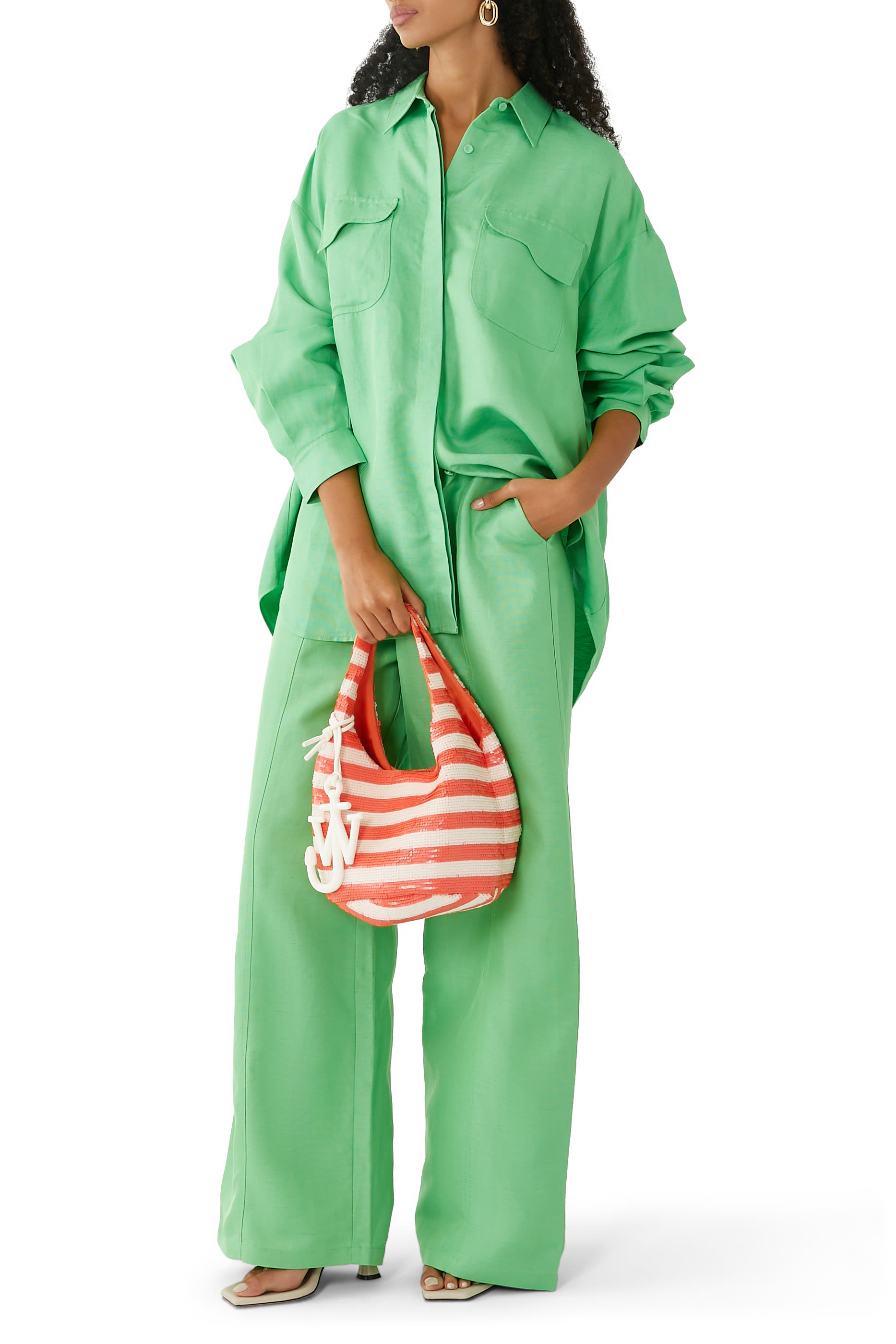 حقيبة يد صغيرة مطرزة بالترتر