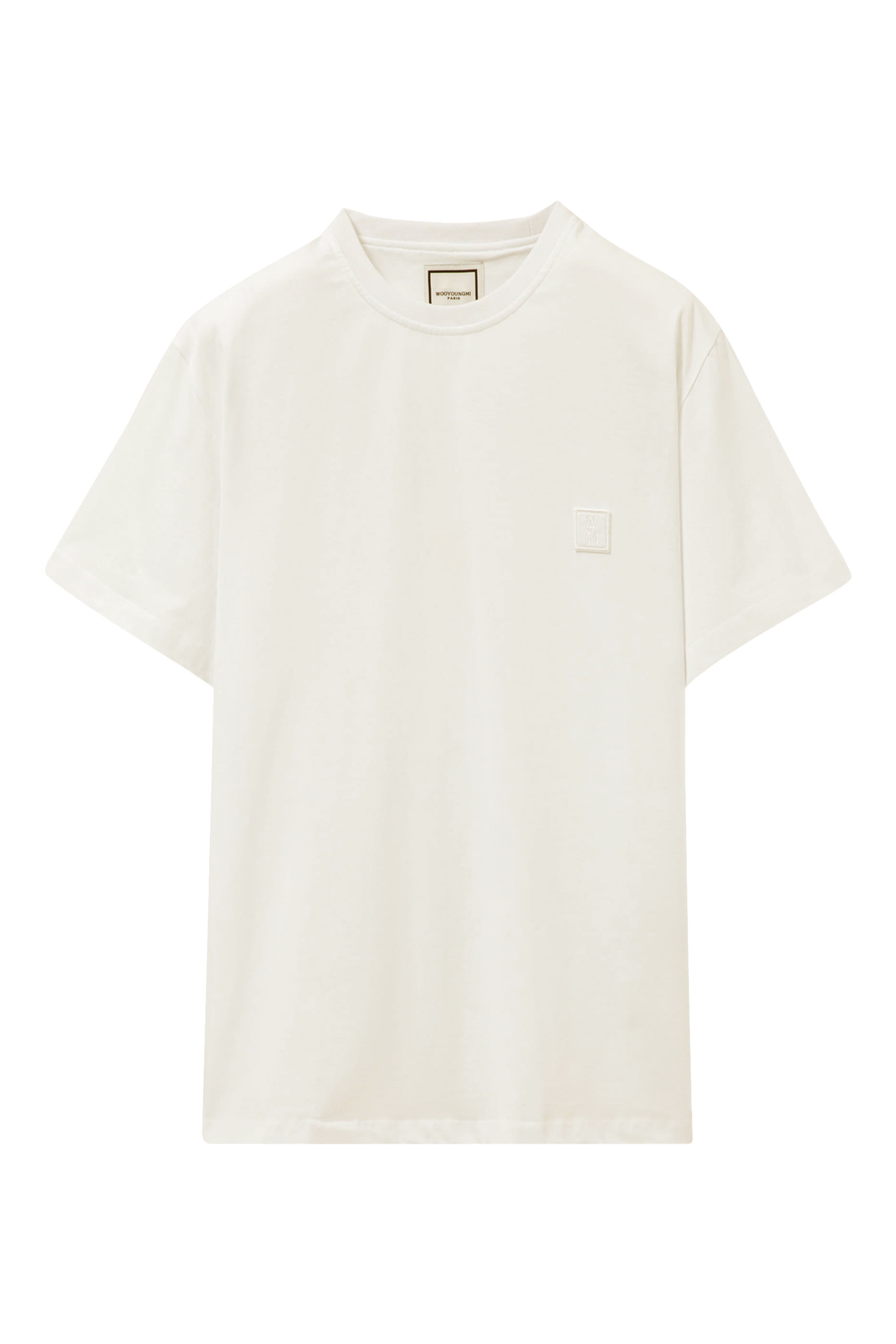 تيشيرت بنقشة شعار زهرة في الخلف