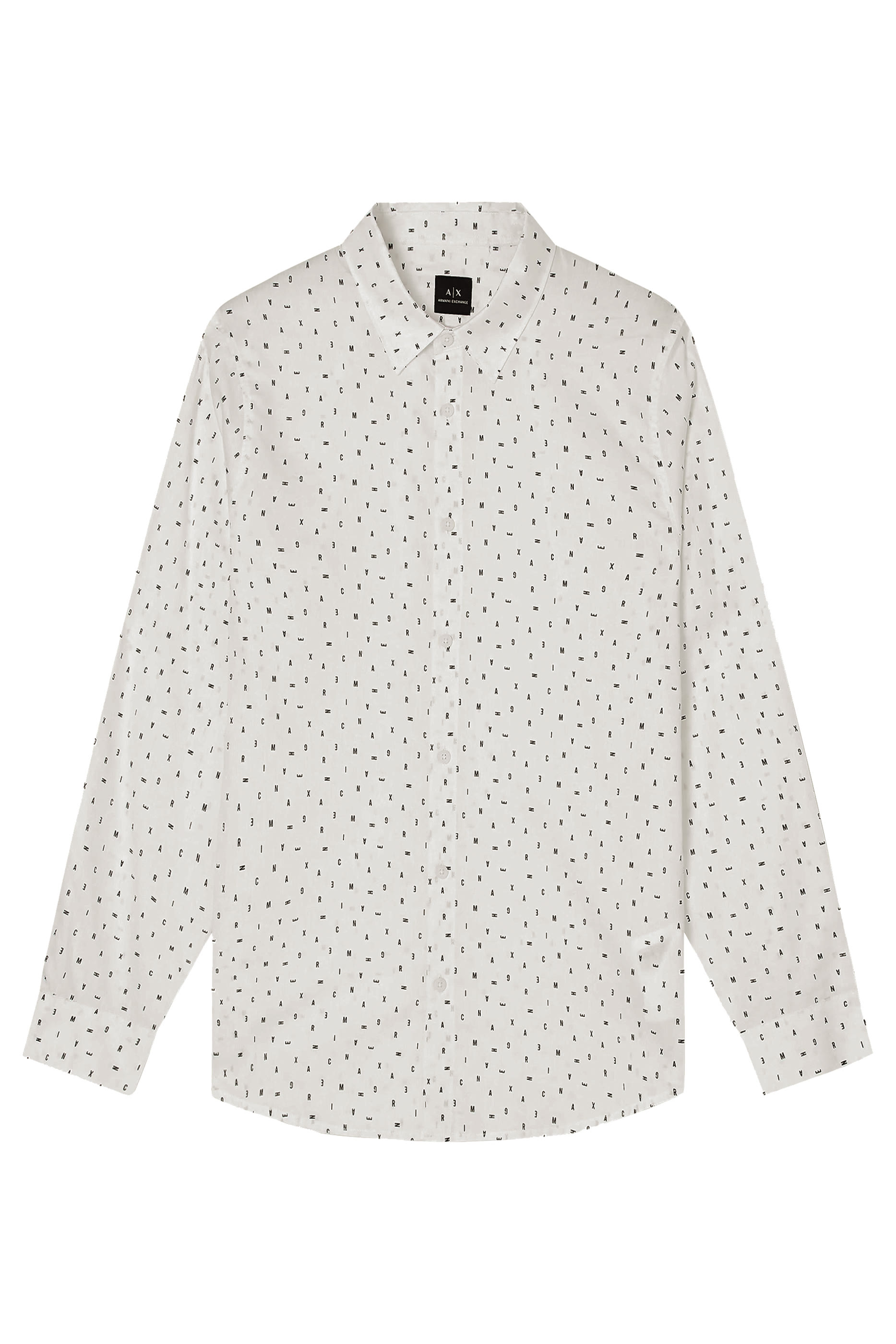 قميص مزين بشعار الماركة