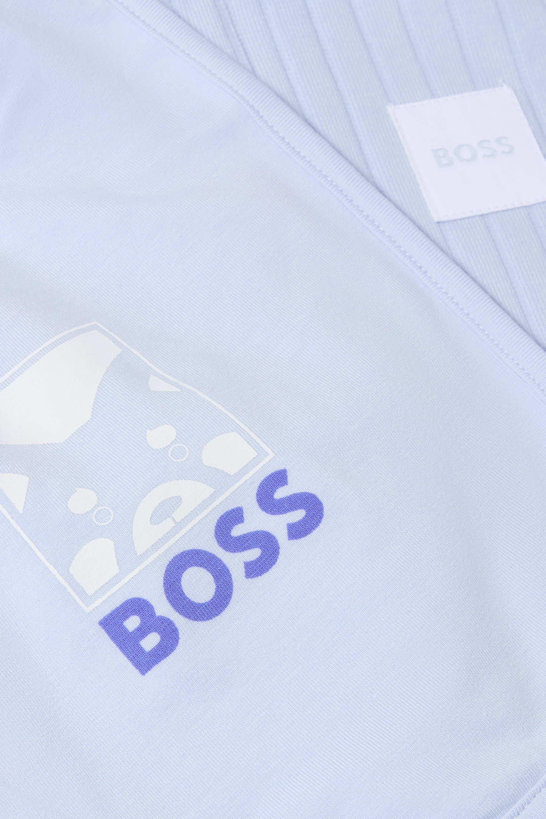 طقم جمبسوت ومريلة وقبعة قطن للأطفال