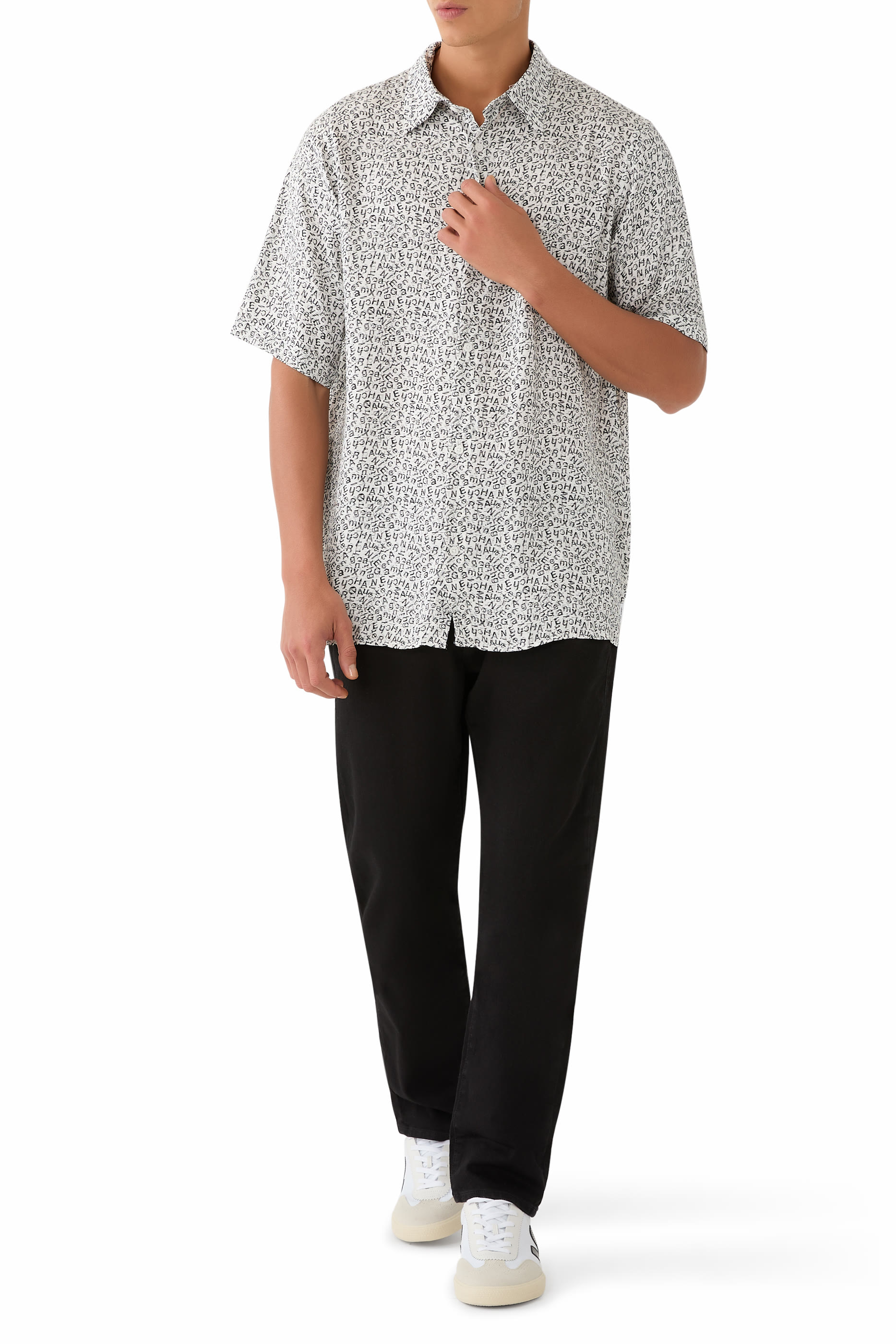 قميص مارينا بأكمام قصيرة