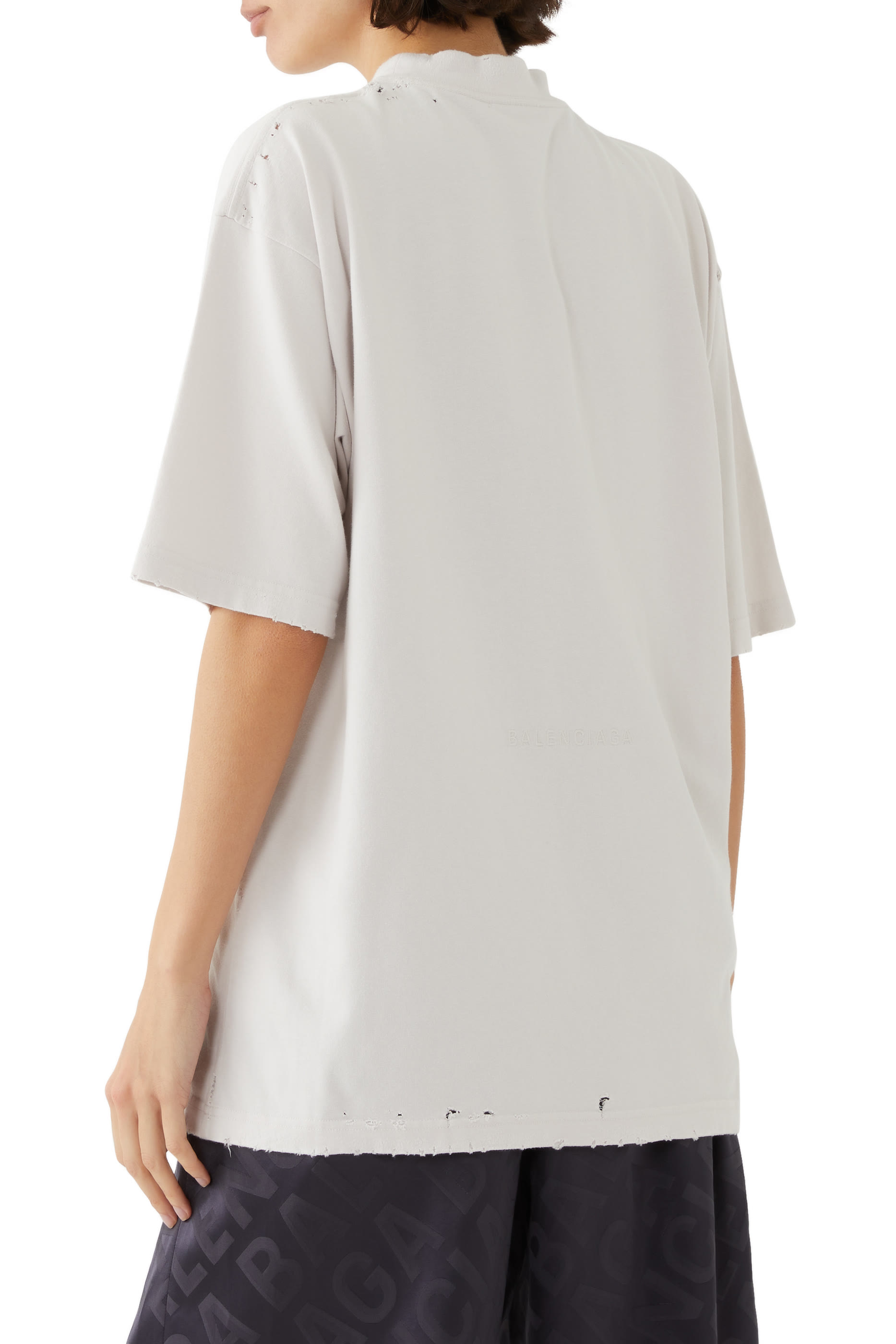 تيشيرت بطبعة باريس وتمثال الحرية قطن