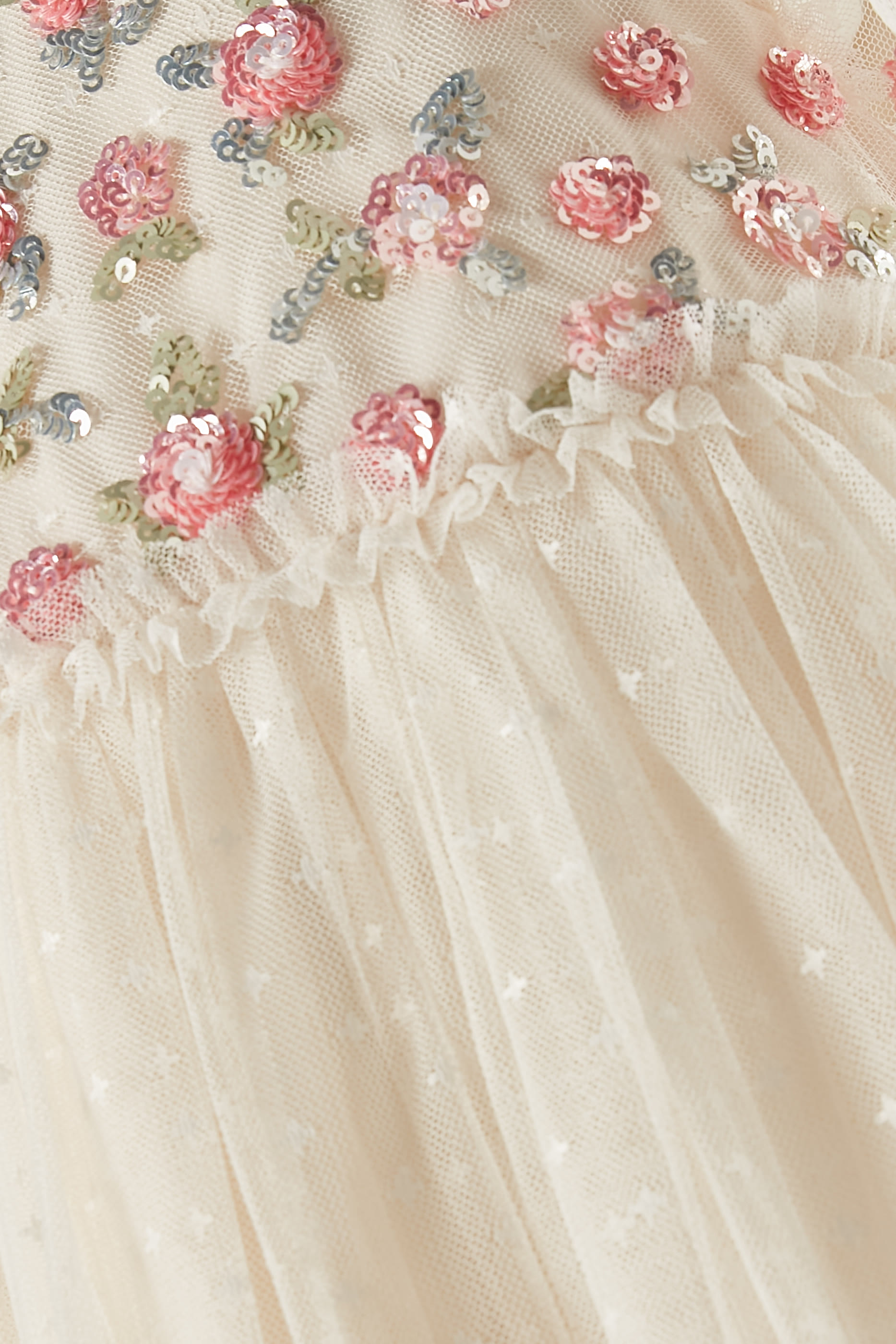 فستان شيمر ديستي بصدرية للأطفال