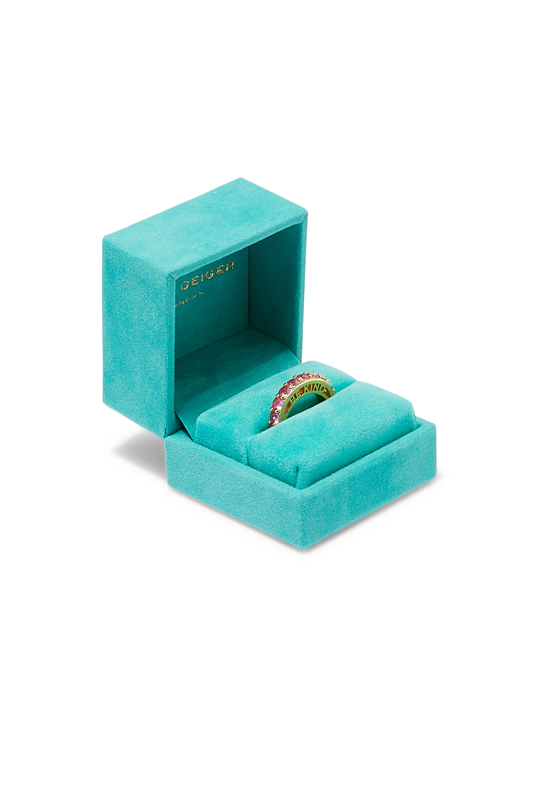 خاتم بحافة بنقشة Be Kind