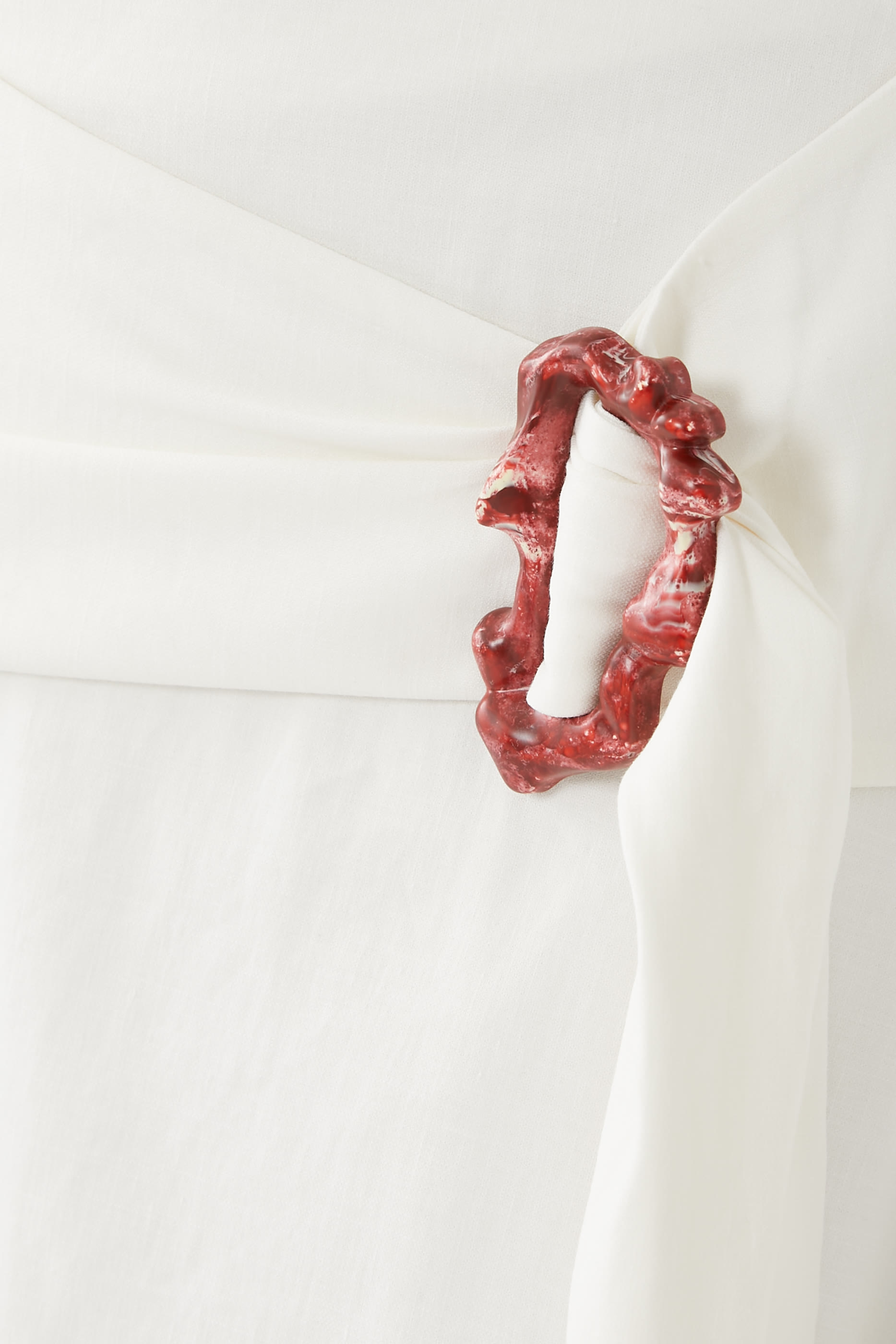 تنورة إنغريد طويلة بكشكش