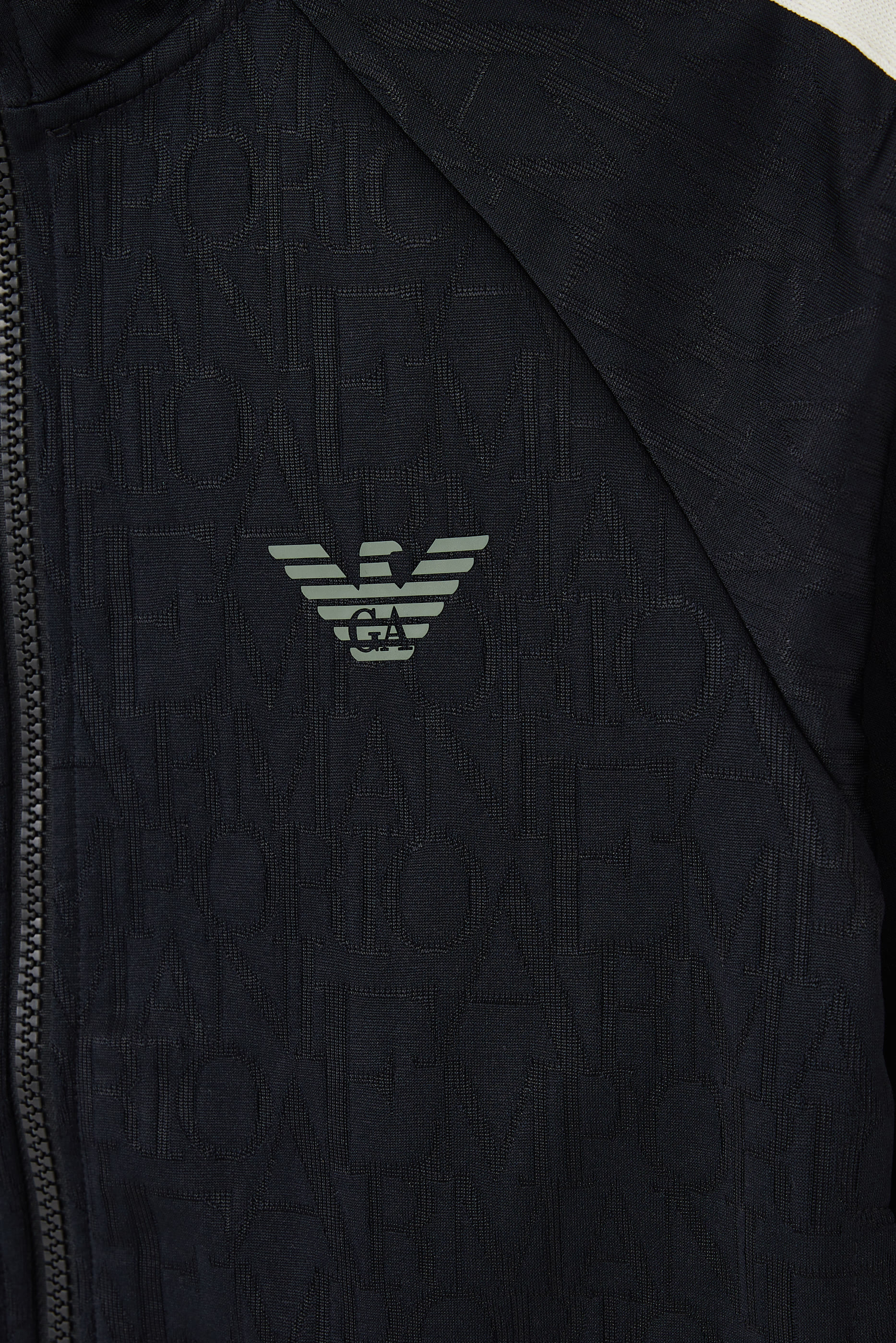 سويت شيرت بسحاب وشعار الماركة للأطفال