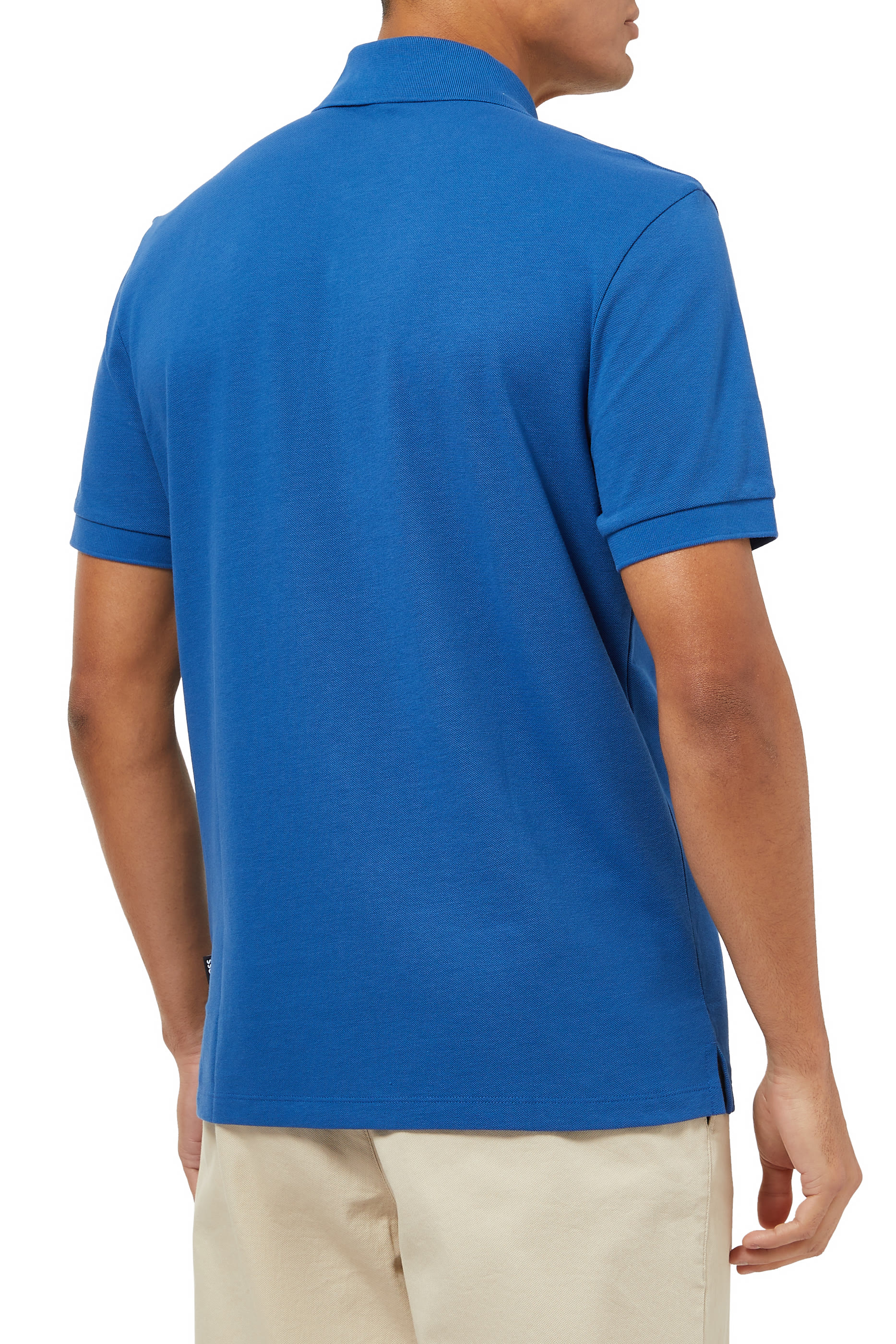 قميص بولو بالاس بتطريز شعار الماركة