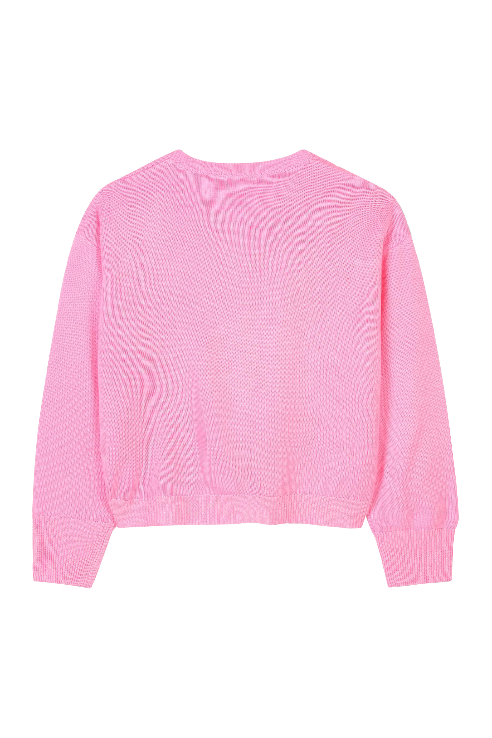 كارديجان تريكوت مطرز بالترتر للأطفال