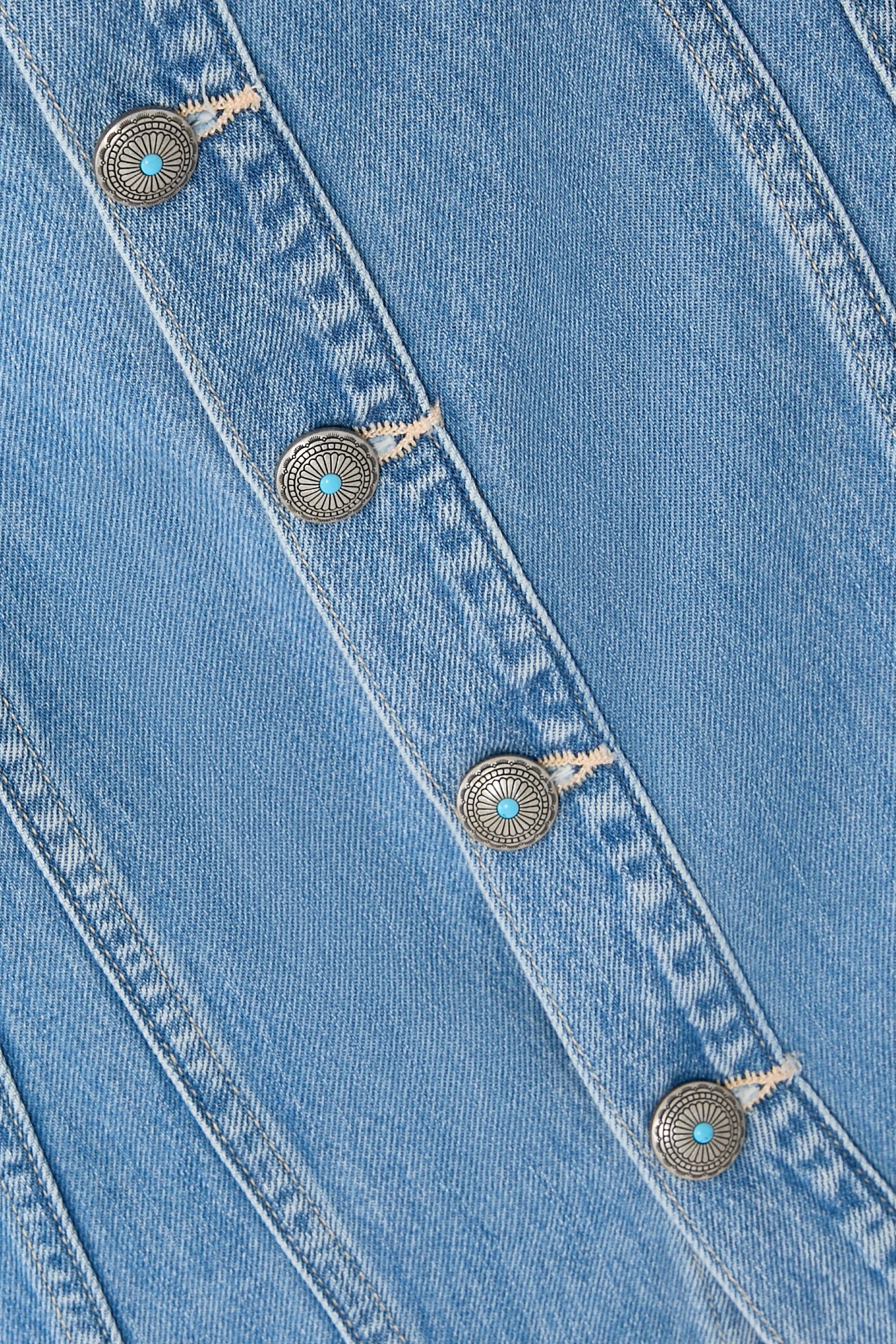 تنورة فيا قصيرة دنيم