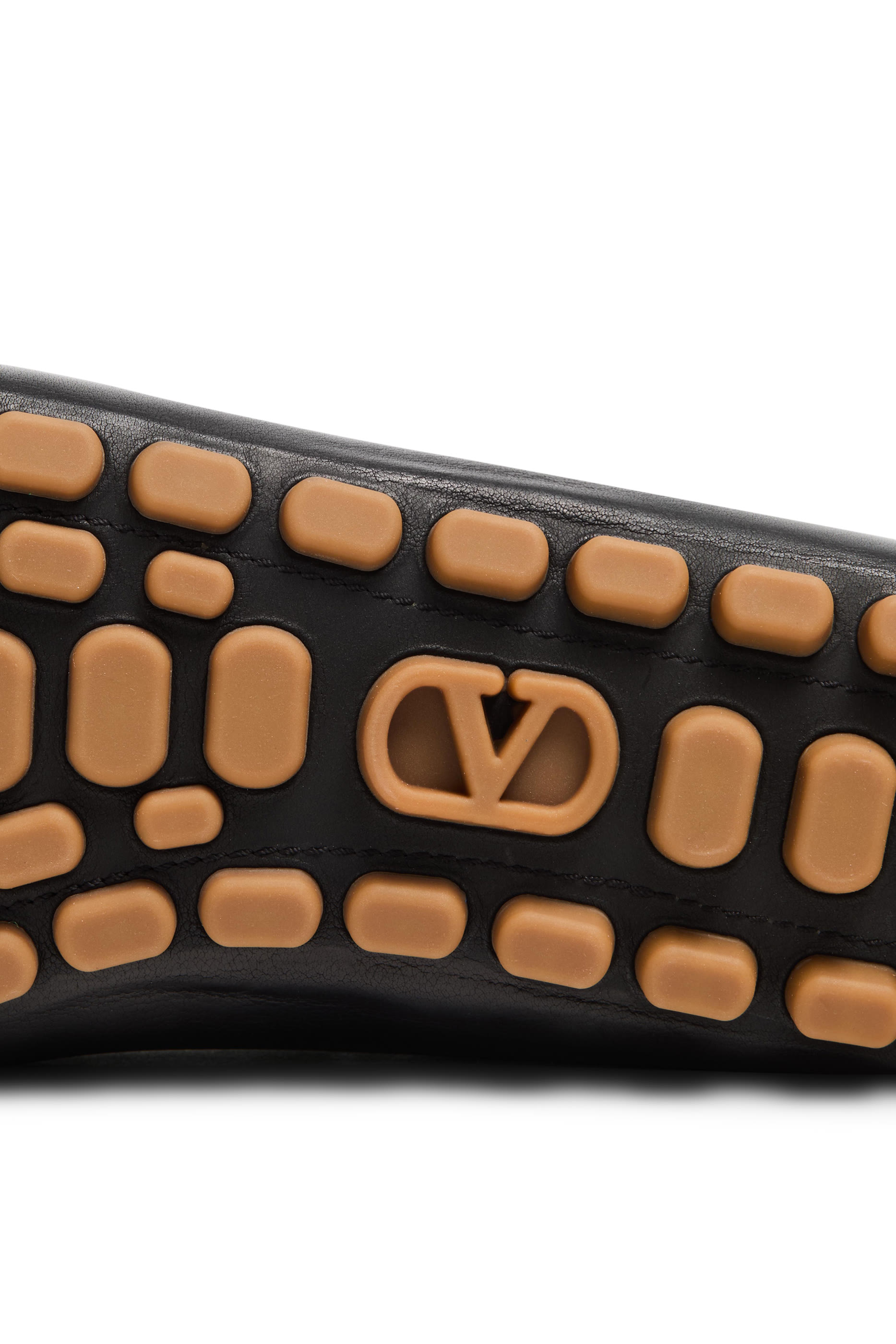 حذاء درايفنج بشعار الماركة جلد عجل