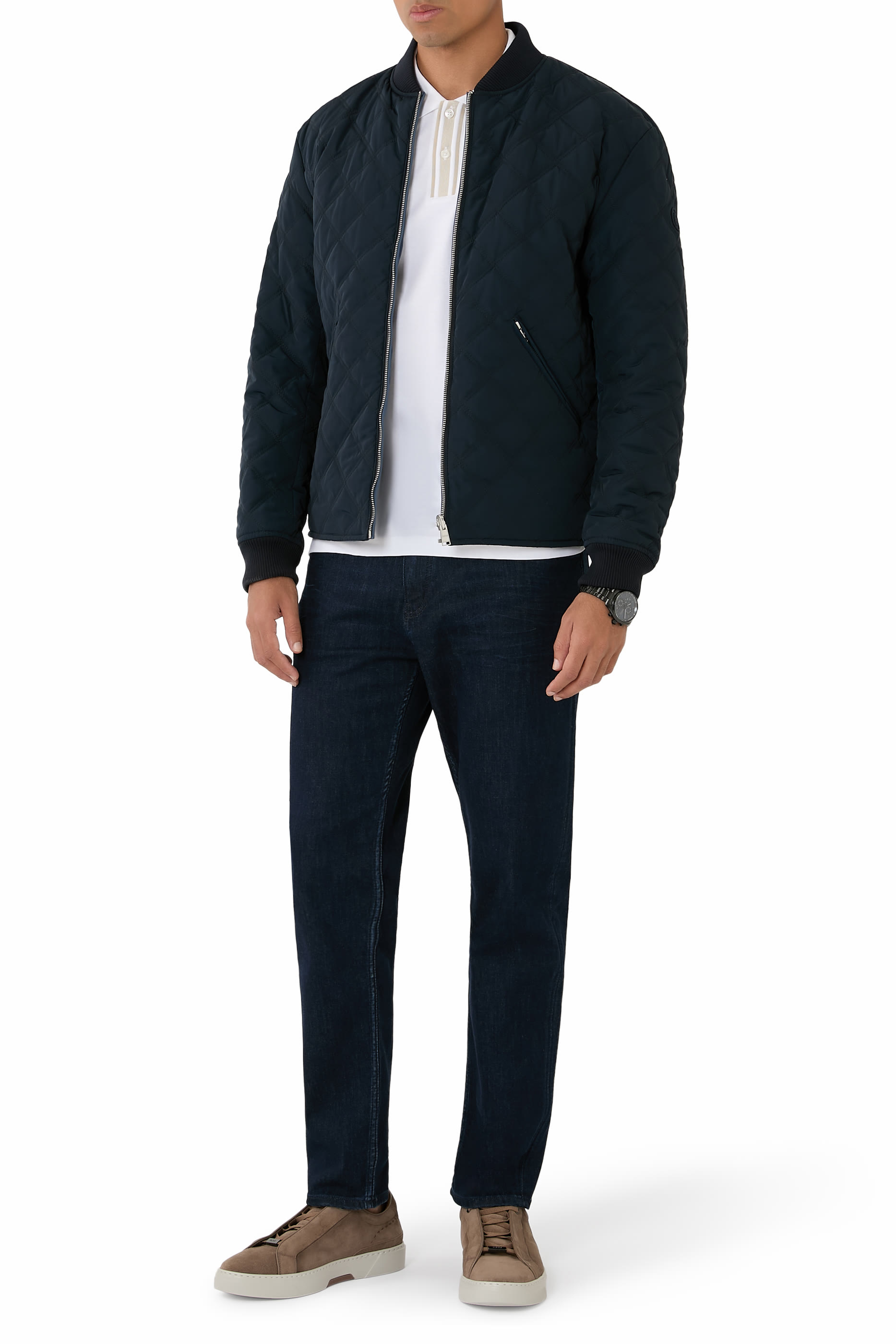 بنطال جينز بي-ري مين بقصة عادية قماش مطاطي