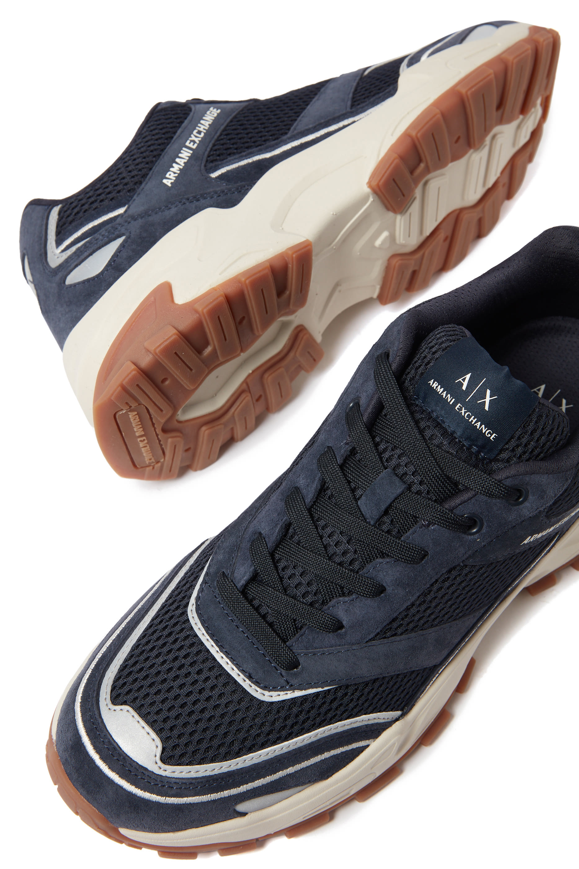 سنيكرز بنعل سميك قماش شبكي