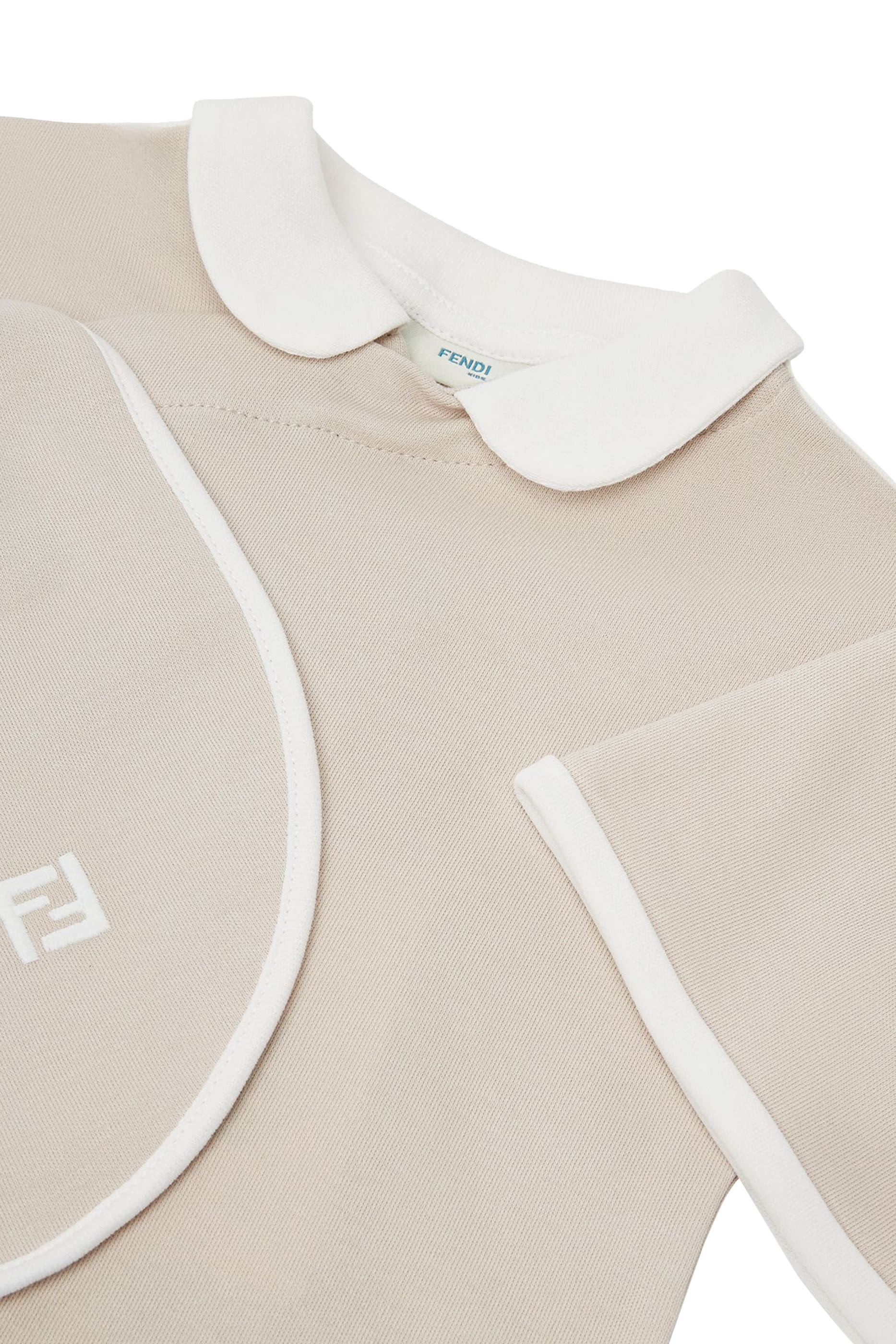 طقم لباس قطعة واحدة جرسيه لرضع