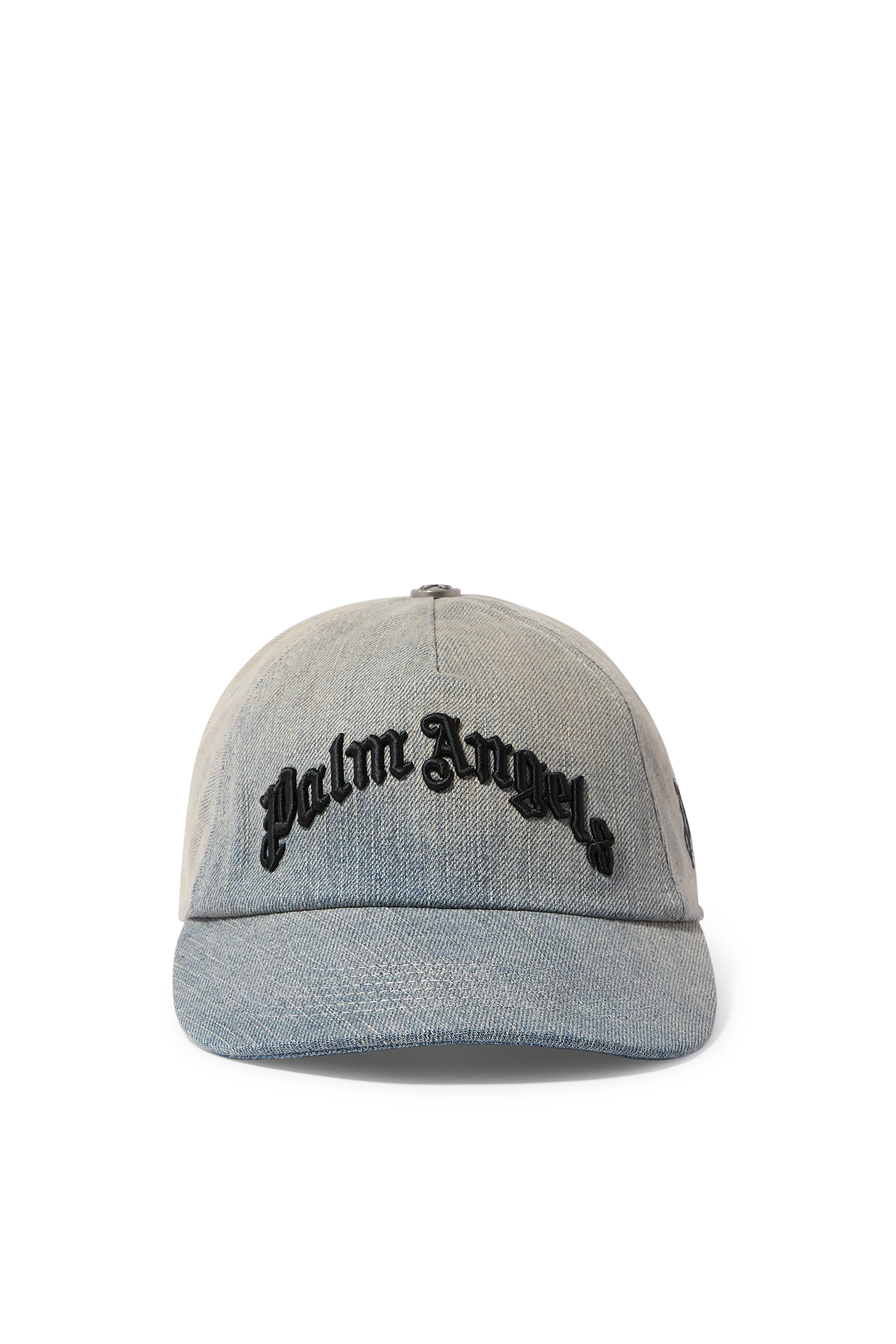 Curved Logo Denim Cap