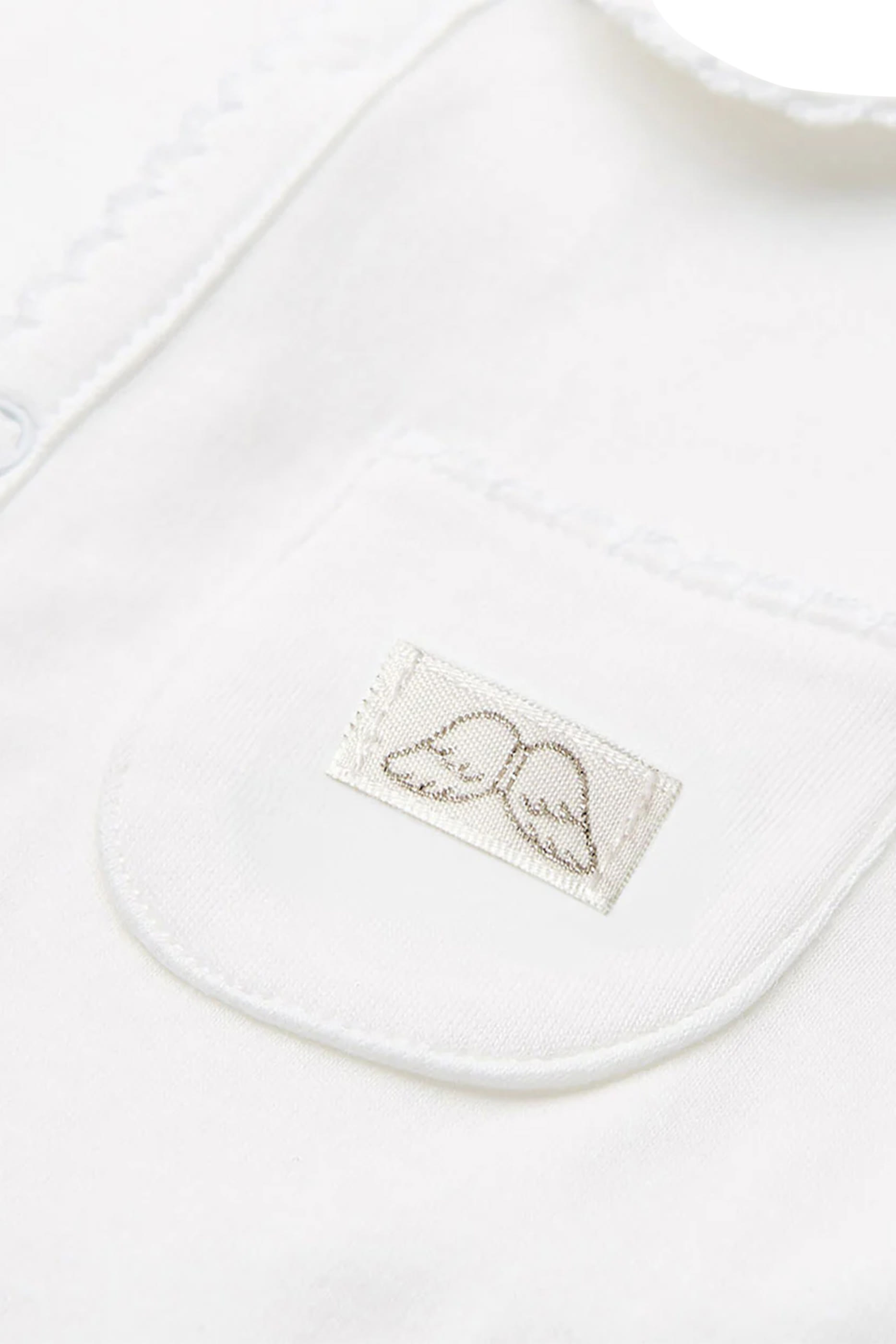 بيجاما قطعة واحدة بنقشة جناح ملائكة قطن بيما للأطفال