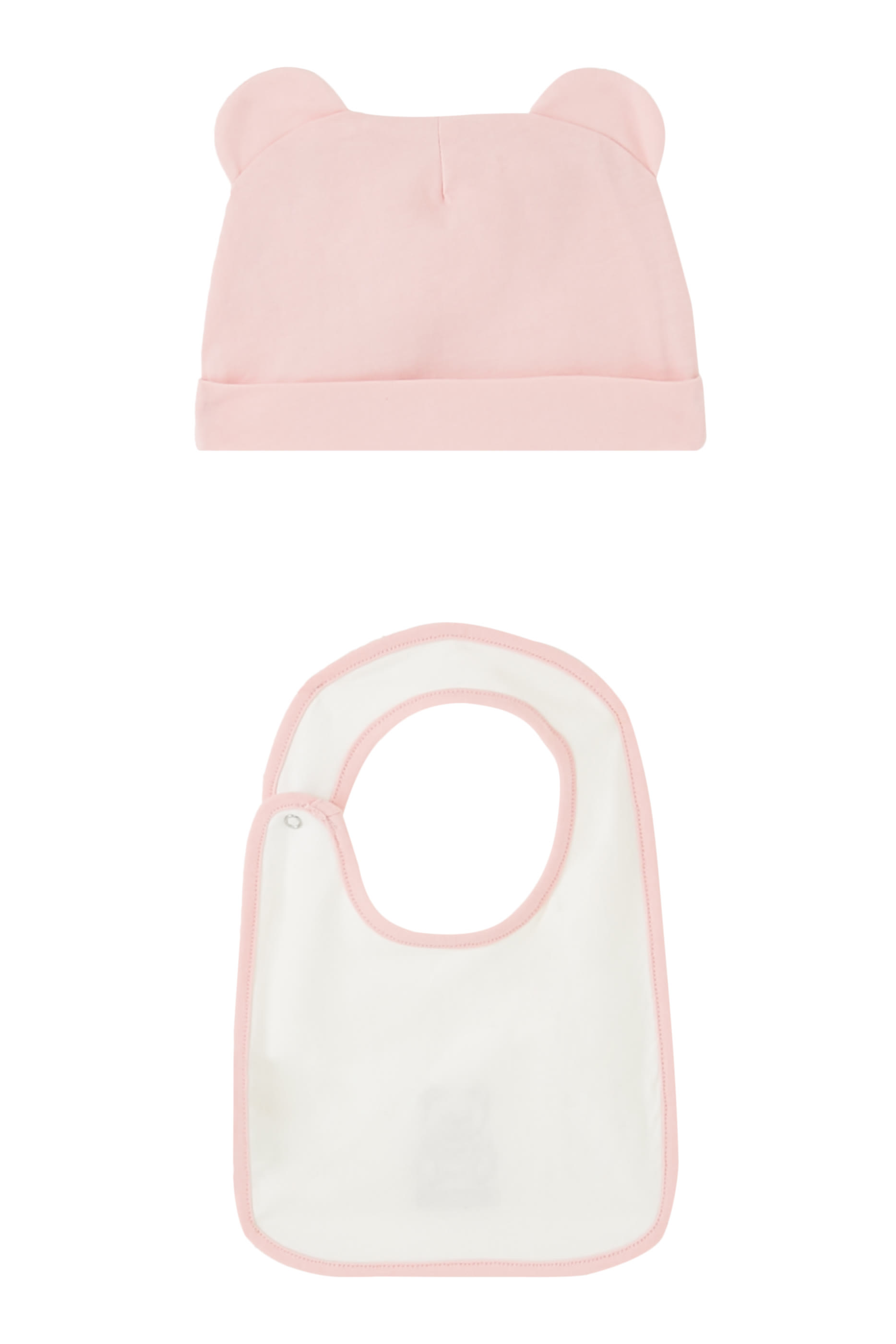 طقم قبعة وصدرية بشعار الدب تيدي للأطفال