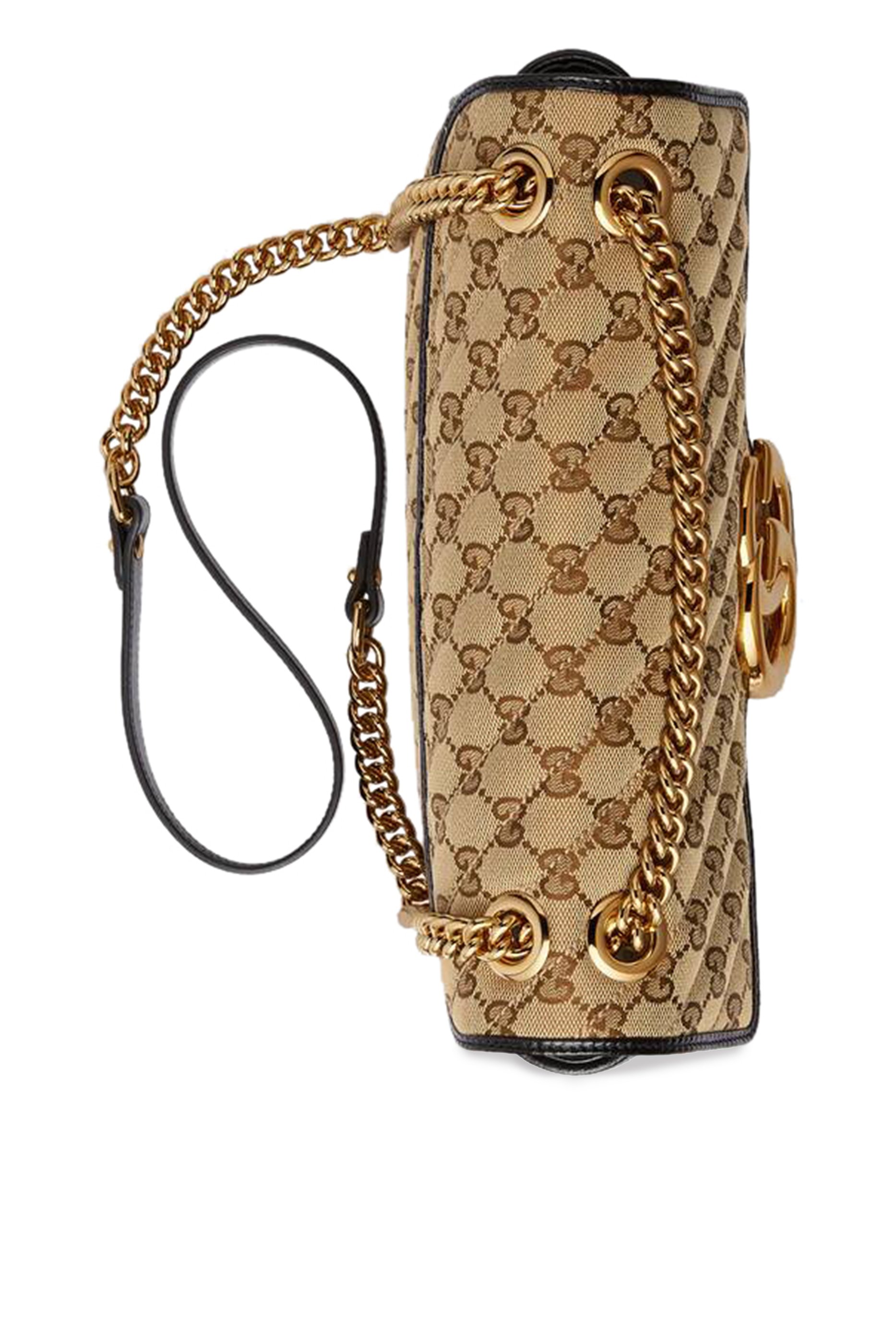 حقيبة كتف مارمونت متوسطة الحجم بشعار GG