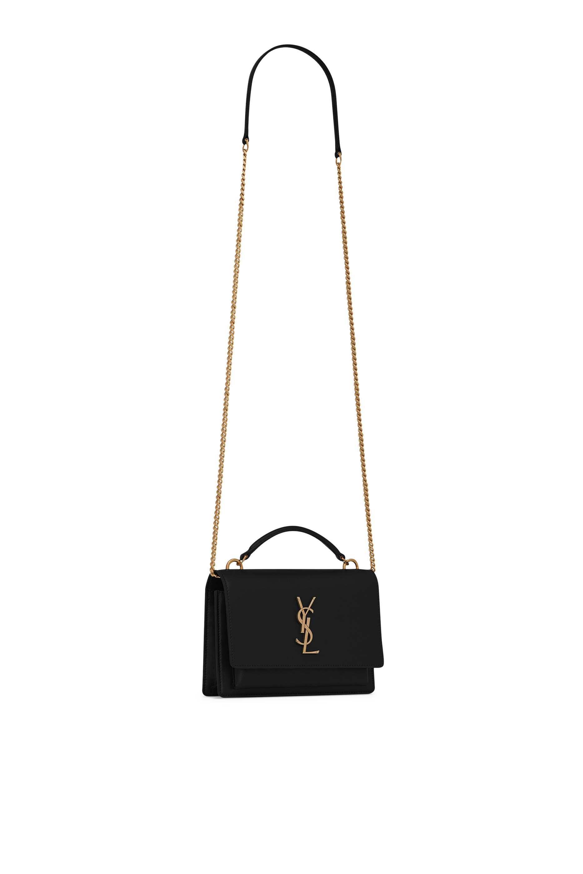 حقيبة صن ست بنمط محفظة بيد علوية وسلسلة