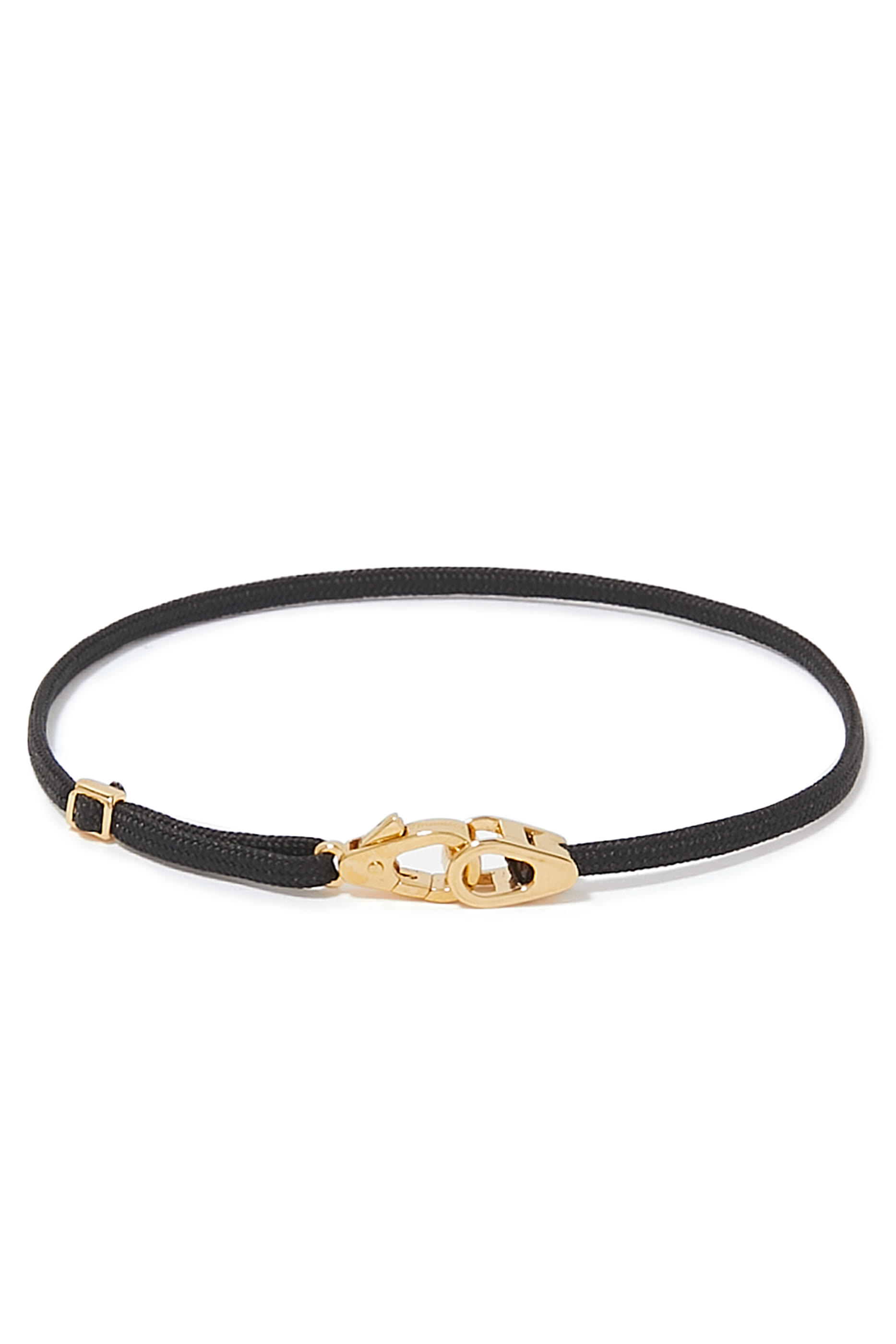 سوار كادن بول نايلون وفضة إسترلينية مطلية بذهب عيار 14