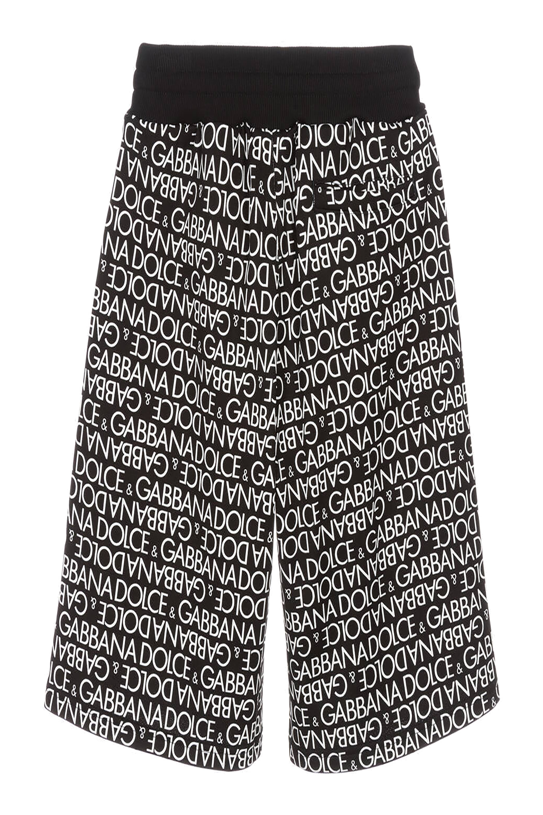 شورت جرسيه بطبعات شعار الماركة للأطفال