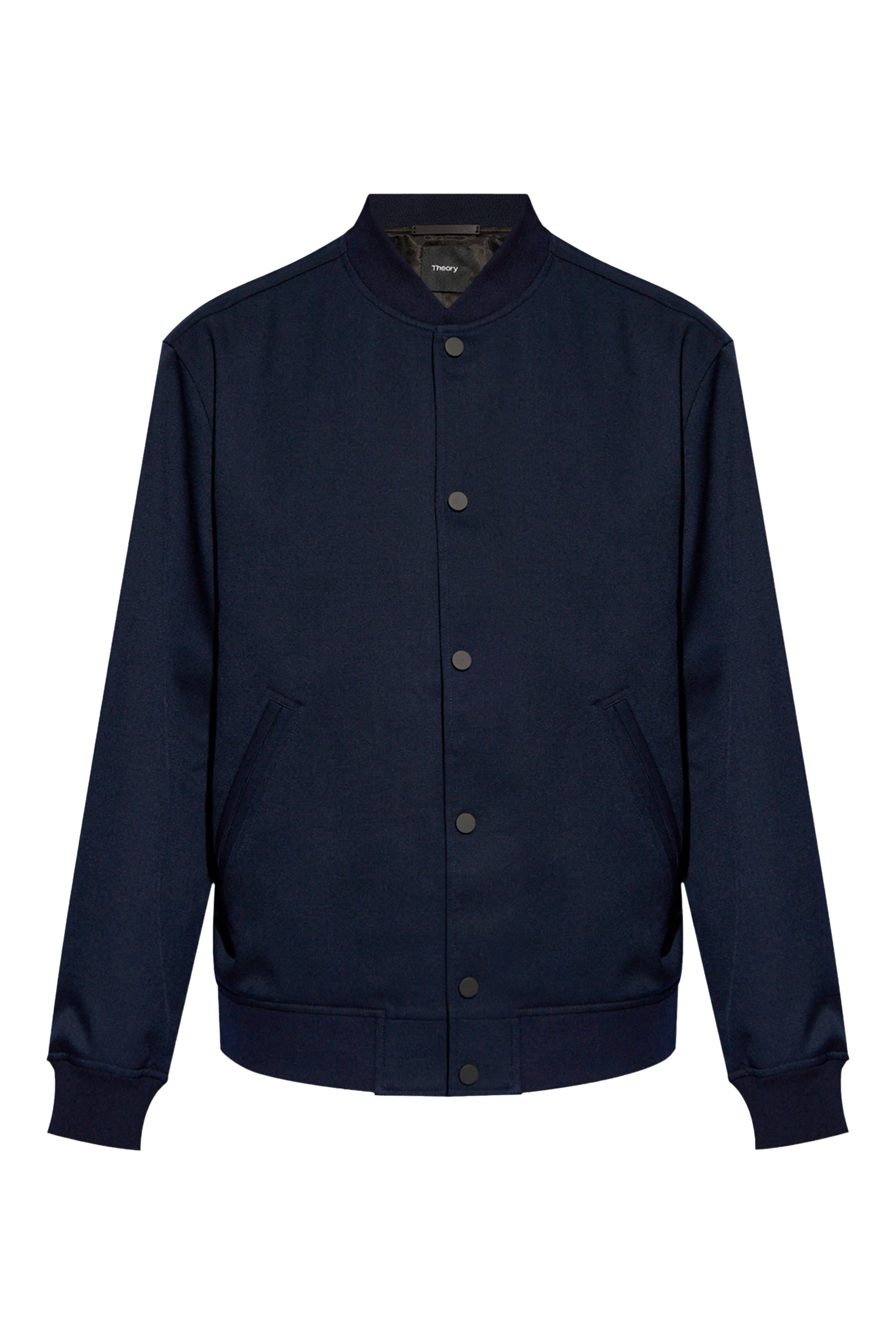 جاكيت بتصميم جامعي بارز الملمس