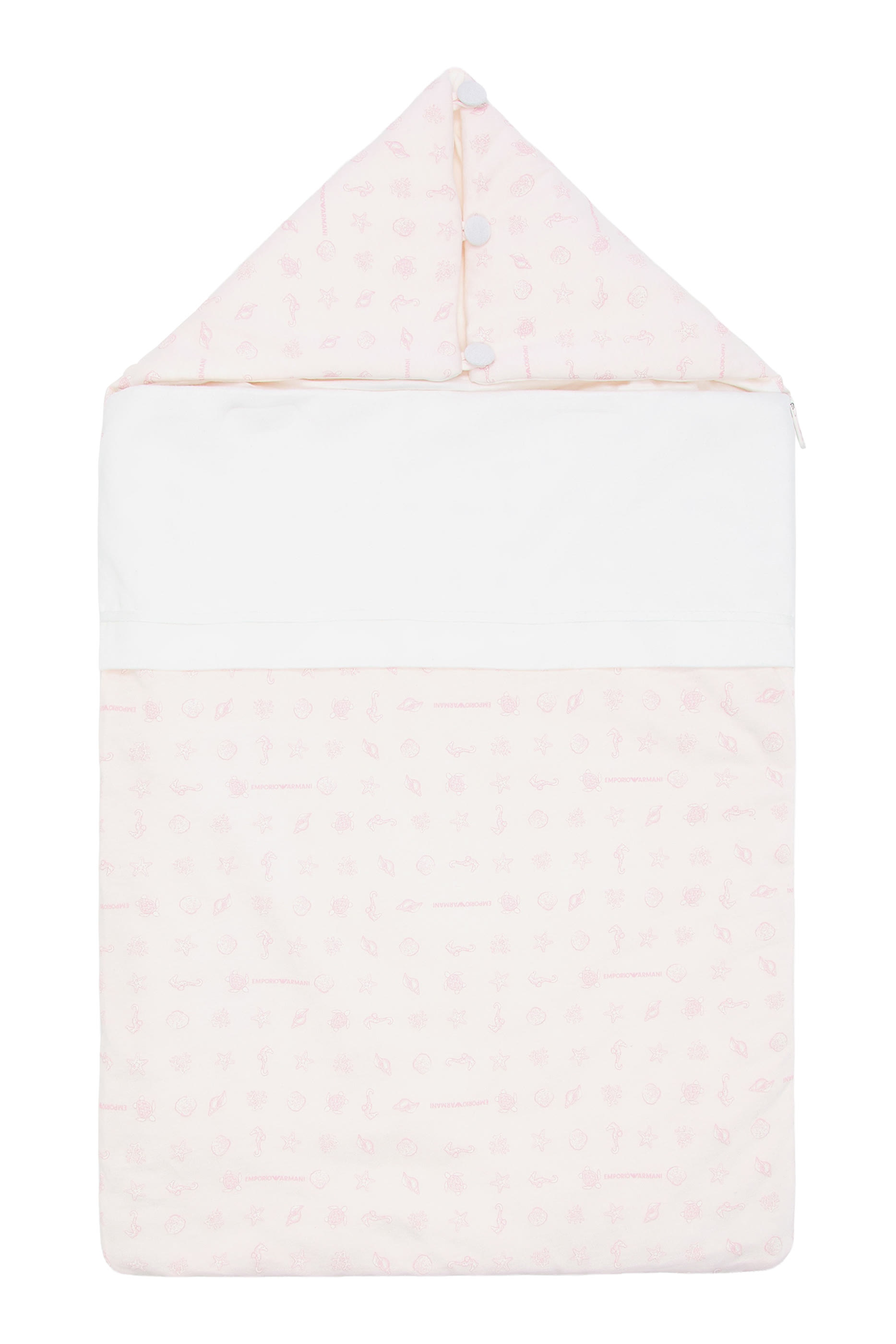 كيس نوم بنقشة حيوانات بحرية جيرسيه للأطفال