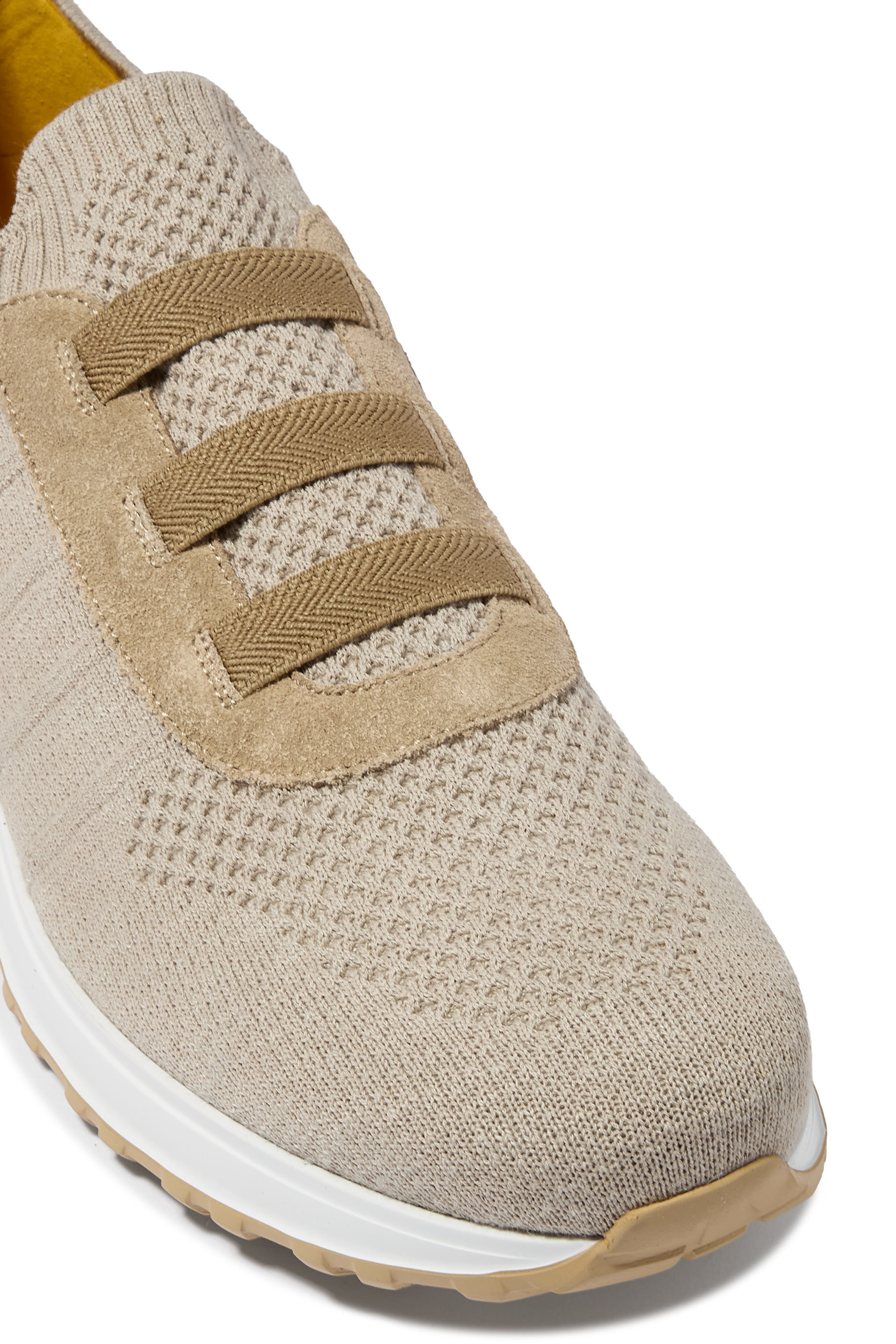 سنيكرز صوف وجلد