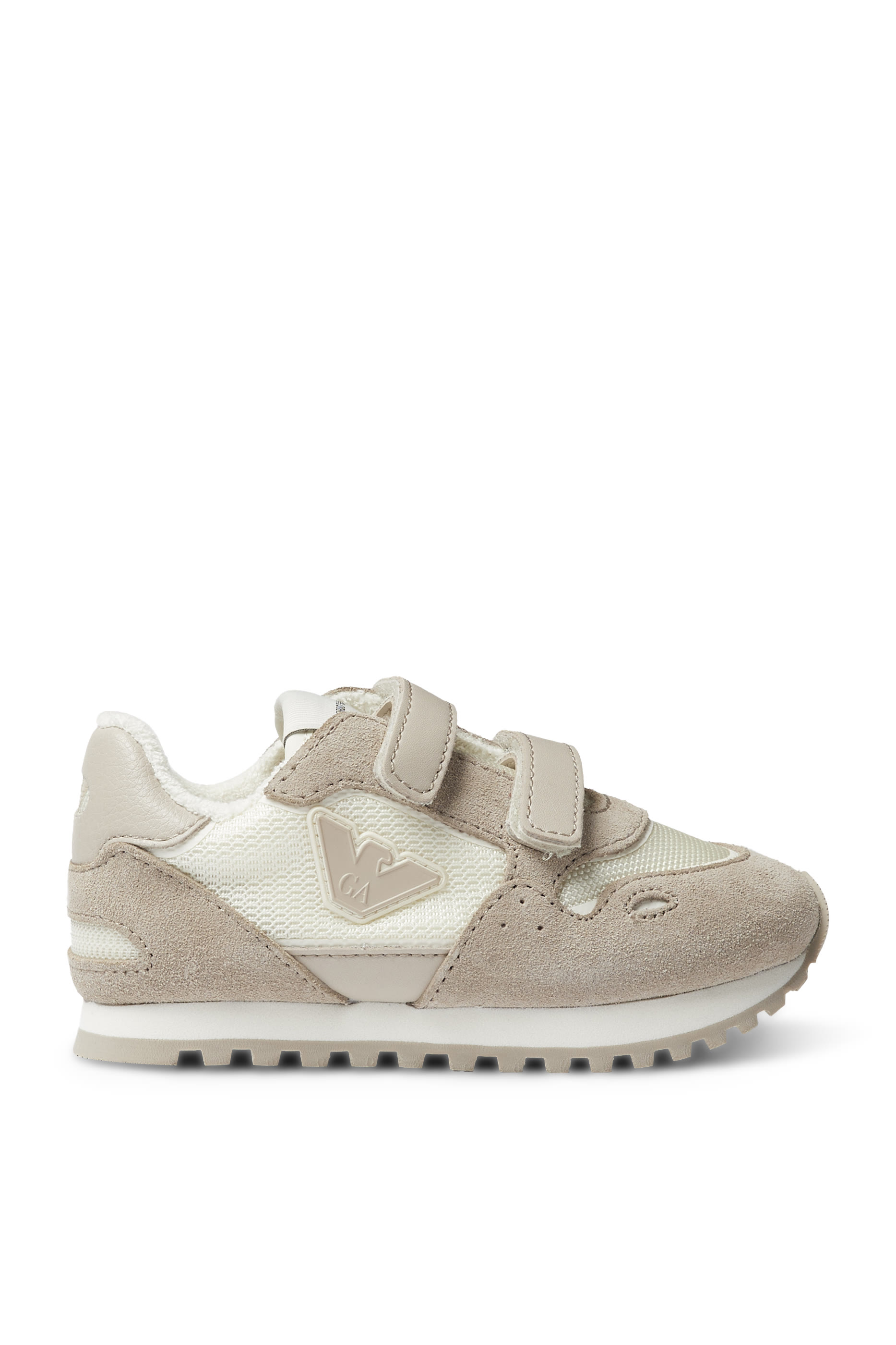 سنيكرز بأشرطة فيلكرو بشعار الماركة للأطفال