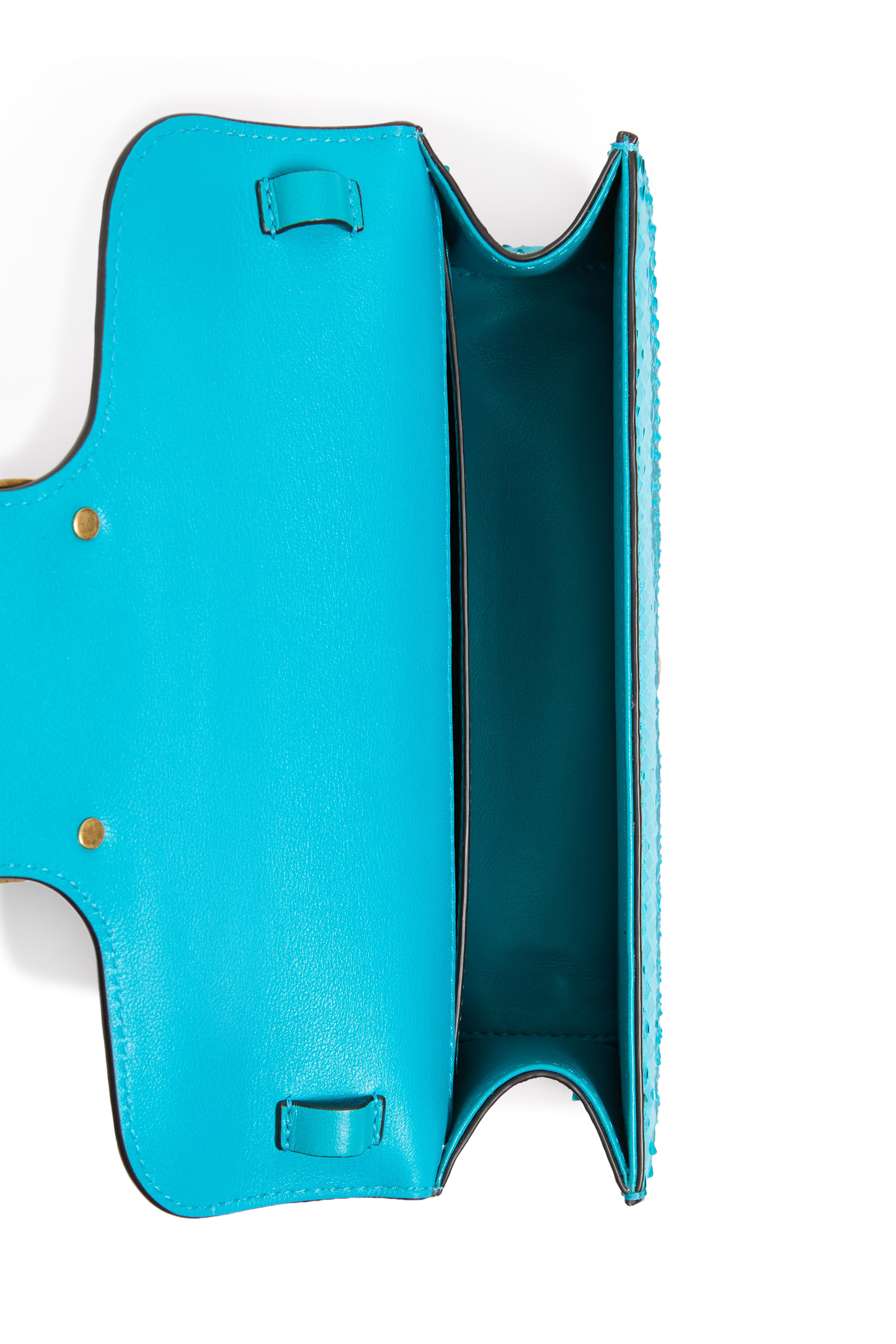 كلاتش لوكو جلد بنقشة جلد أفعى