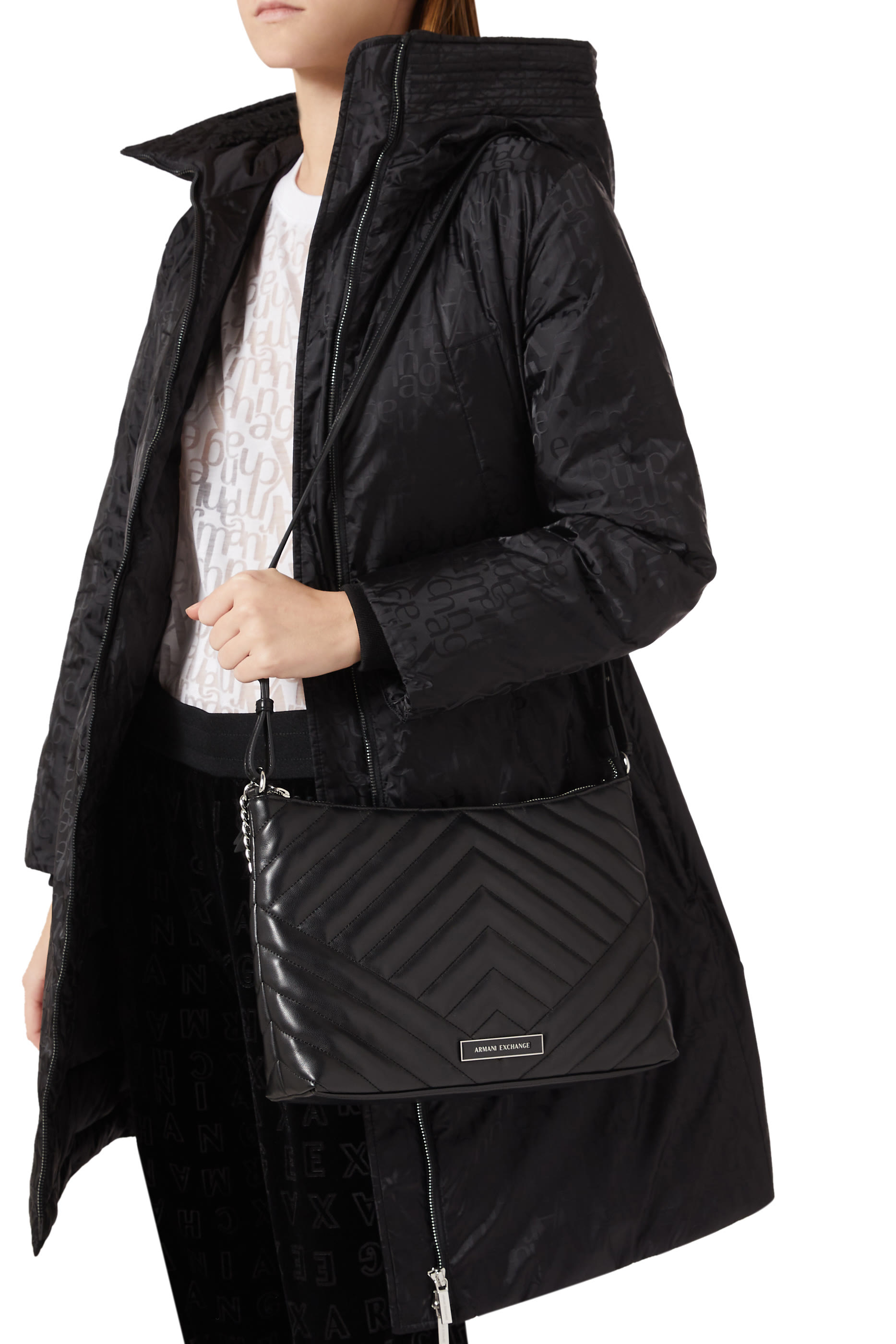 حقيبة كتف فيكتوريا بشعار الماركة