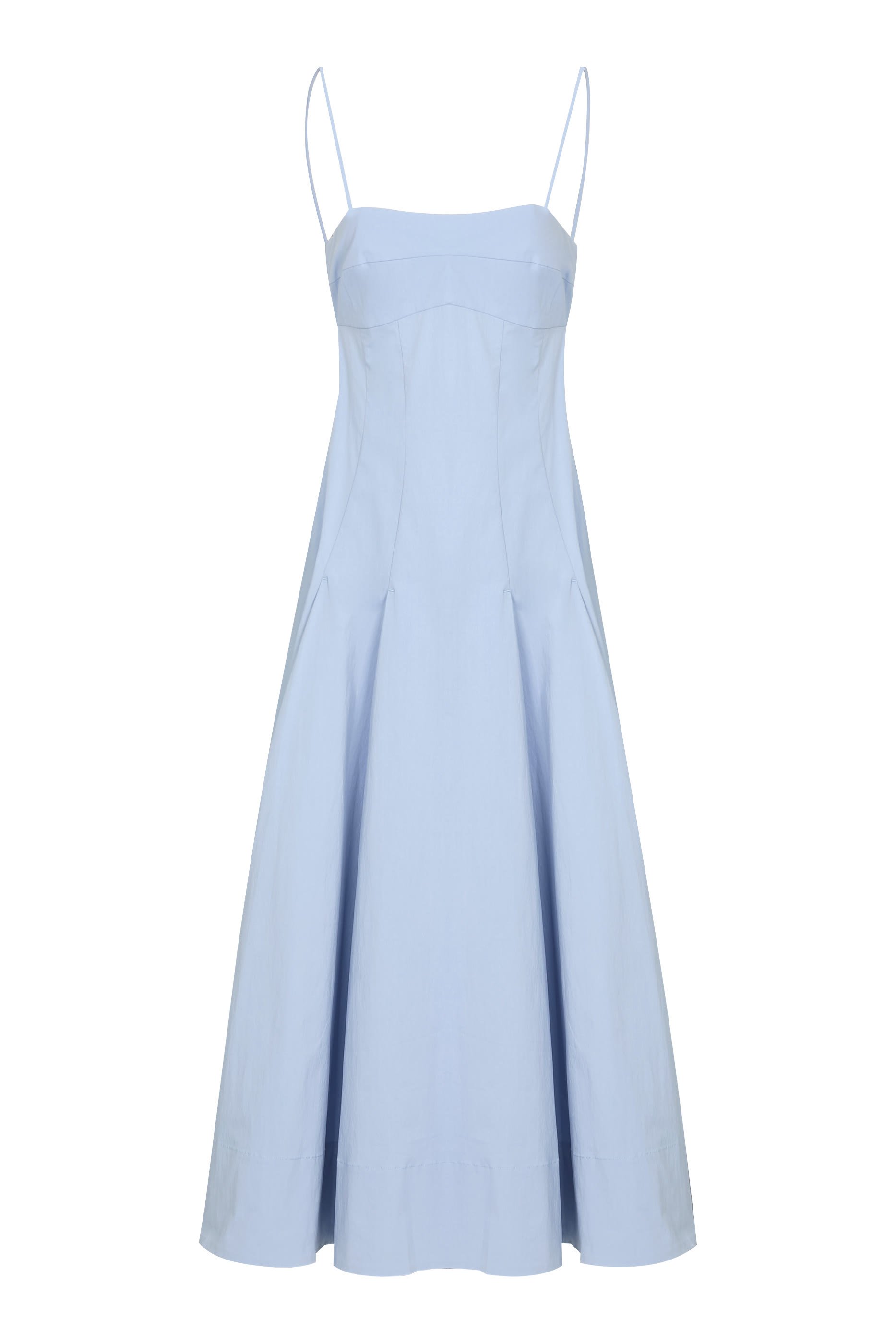 فستان ايفرداي بطيات قطن