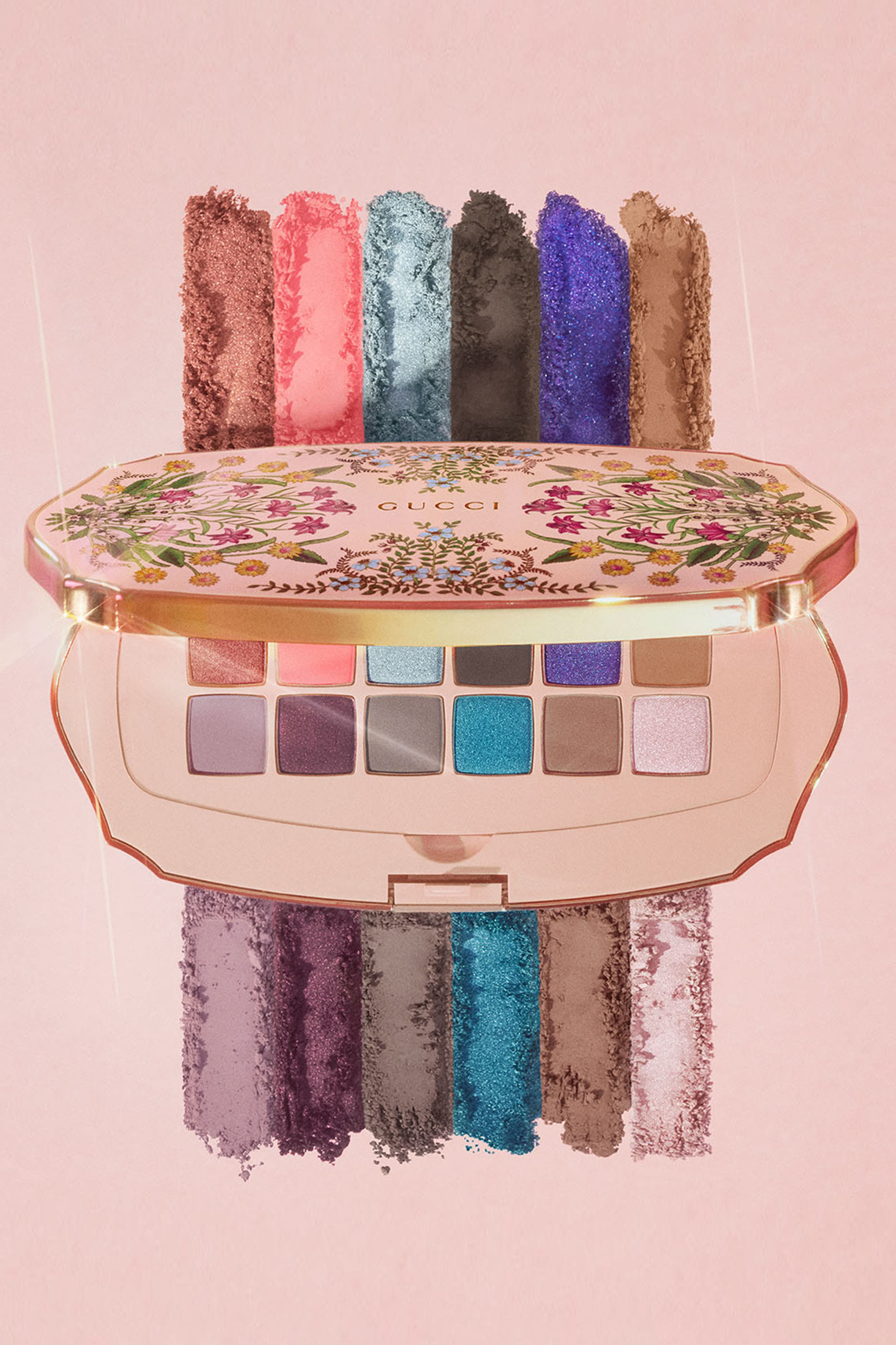 Beaute Des Yeux  Floral Eyeshadow Palette