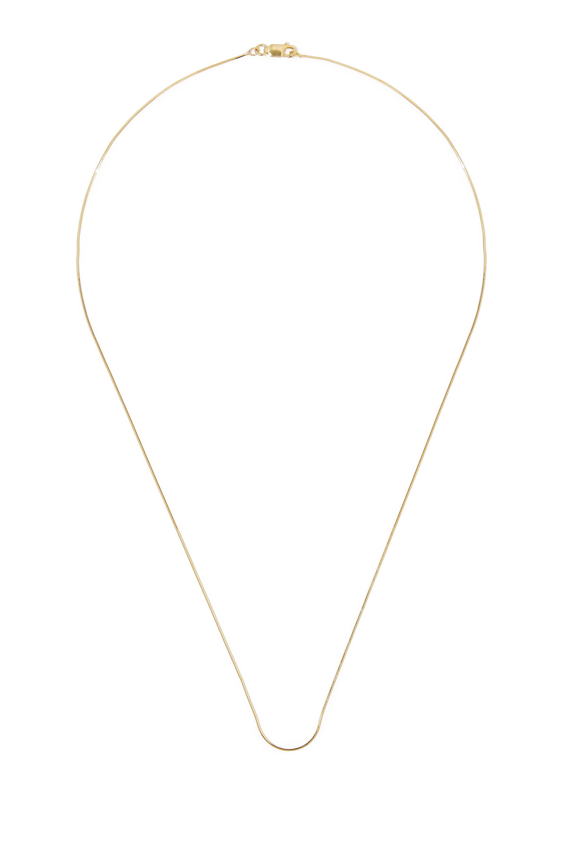 قلادة لينكس بسلسلة بطلاء هبي