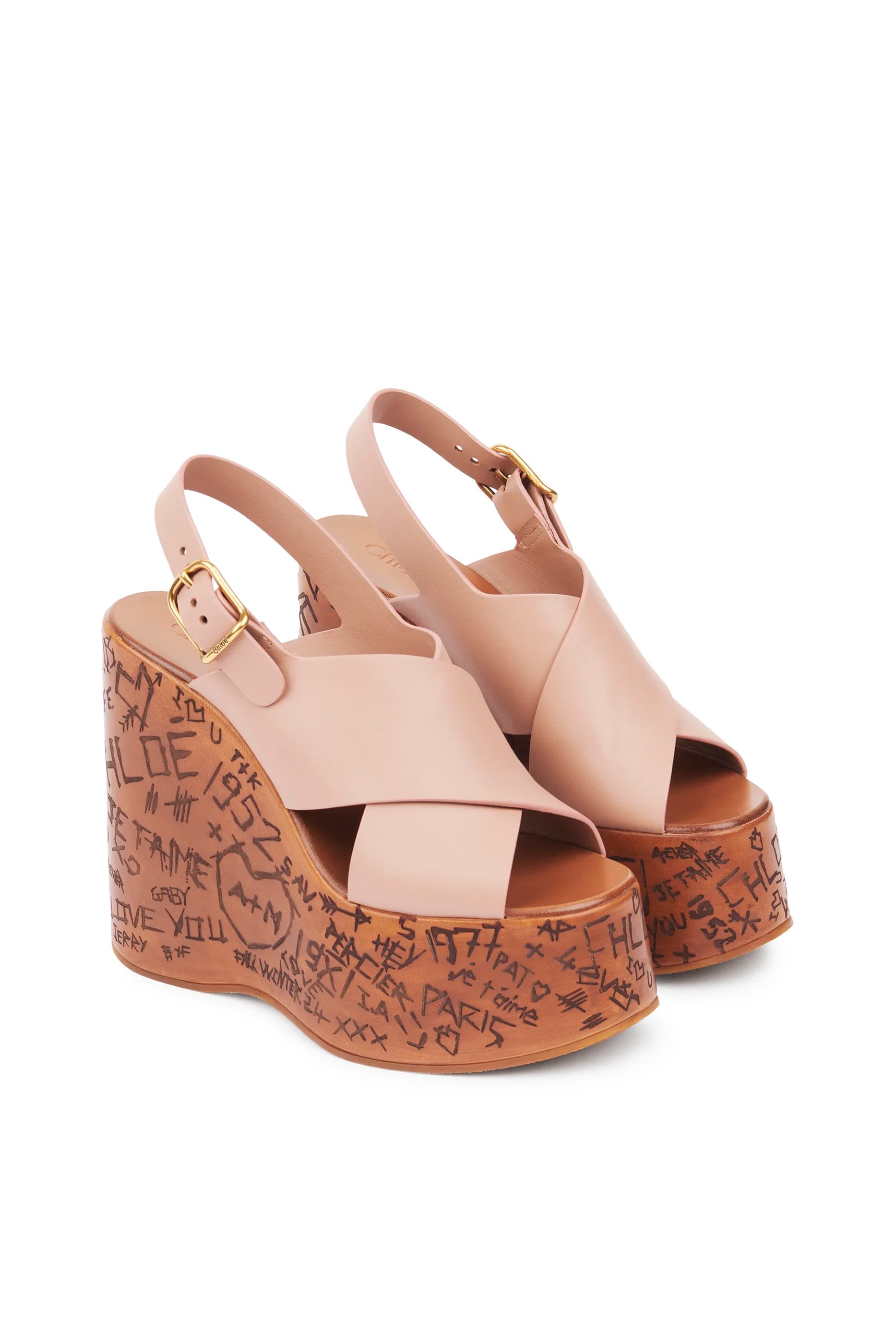 صندل ماكسيم 130 بكعب ويدج