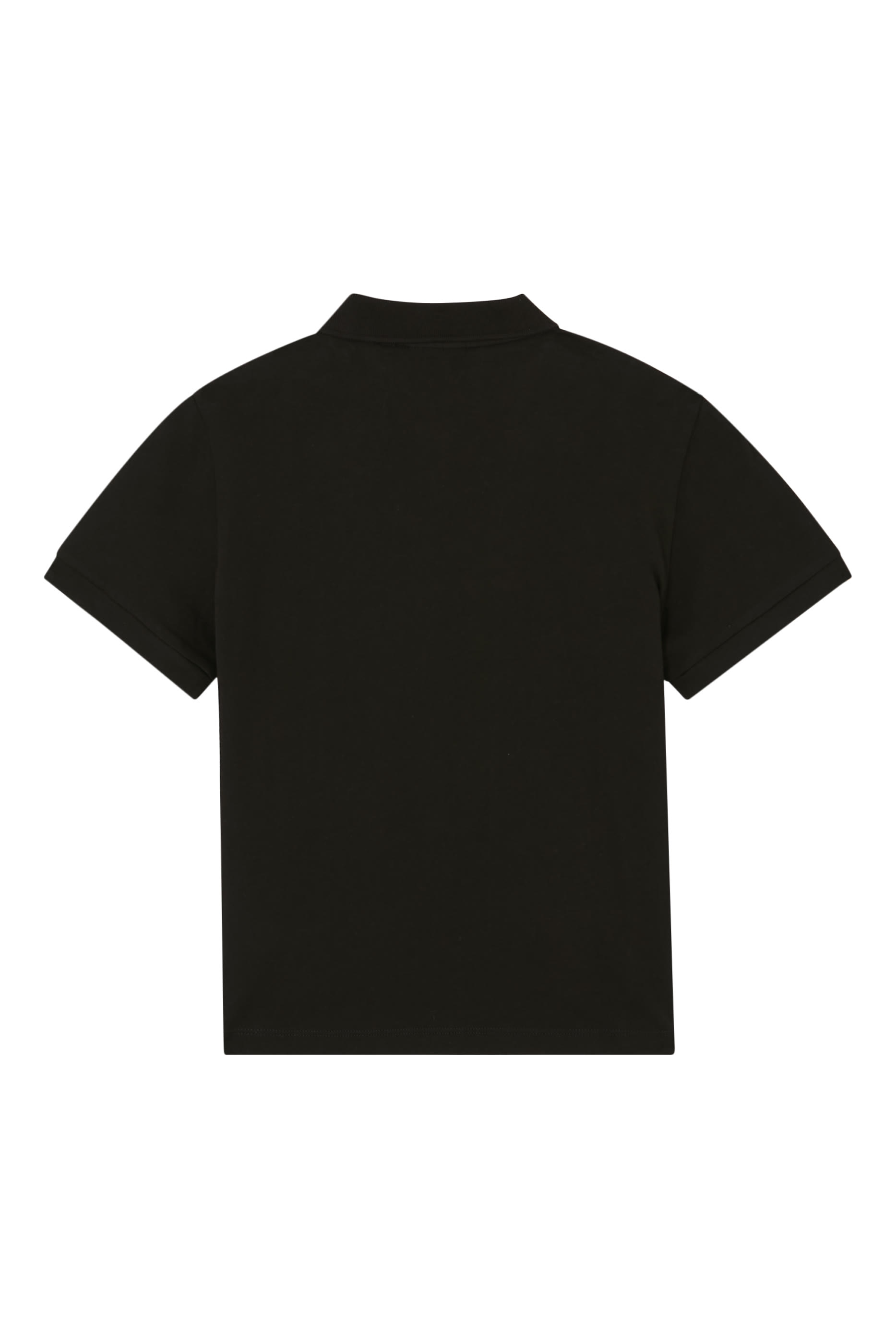 قميص بولو بشعار الماركة للأطفال