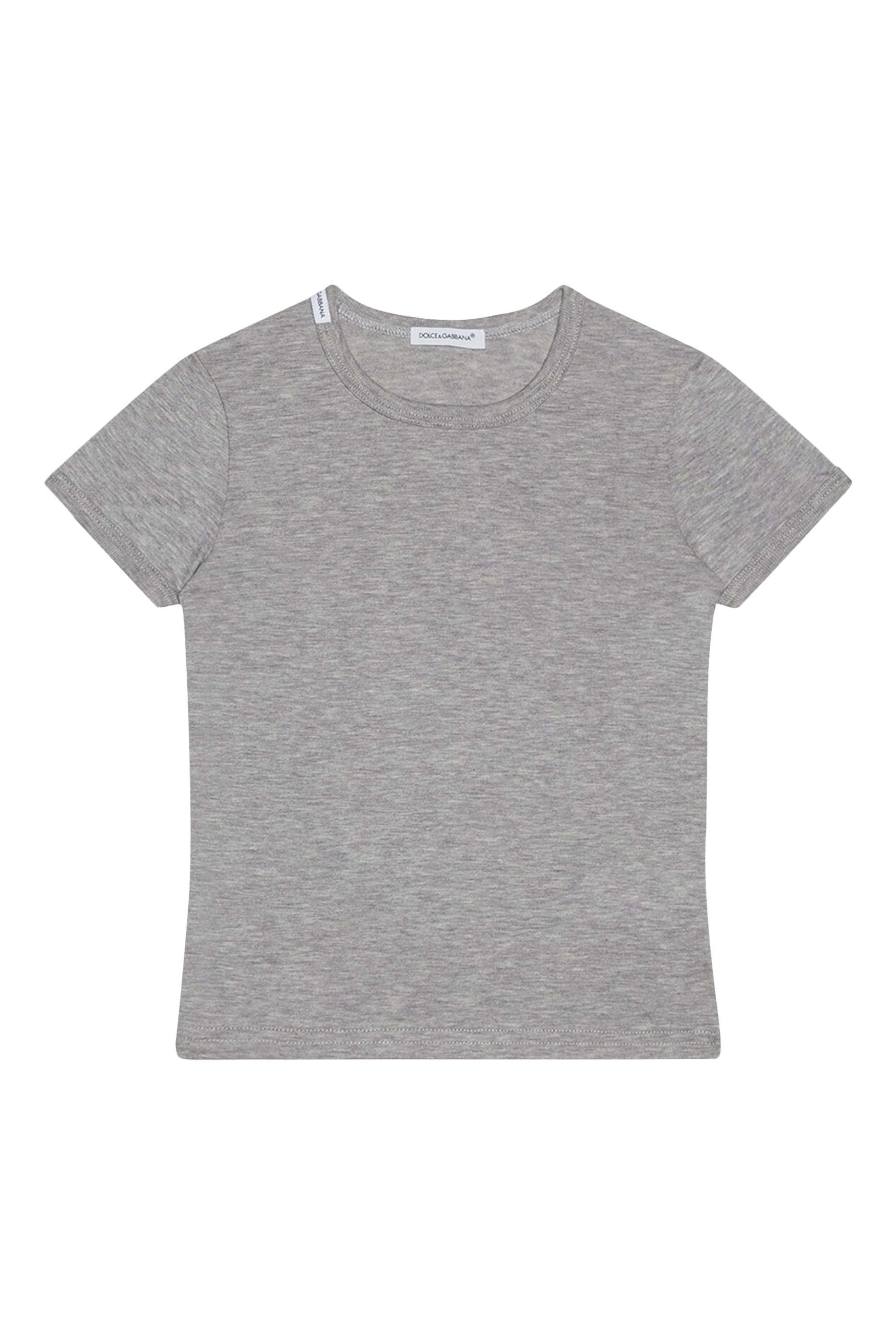 طقم تيشيرت بأكمام قصيرة جيرسيه، قطعتين للأطفال