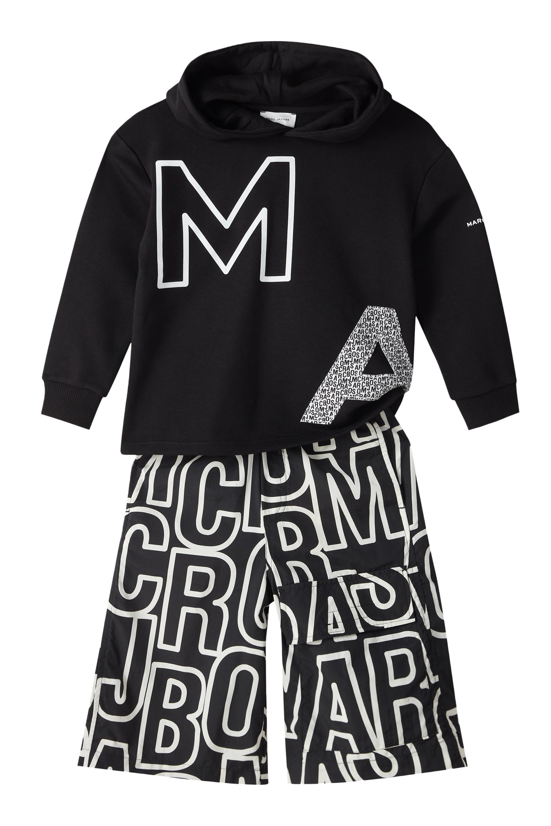 هودي بطبعة شعار الماركة للأطفال