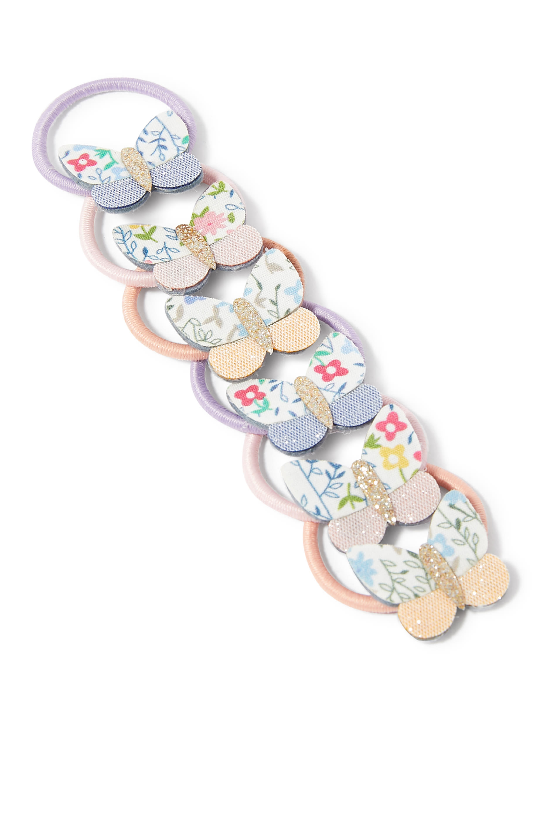 ربطات شعار صغيرة مزينة بفراشة للأطفال