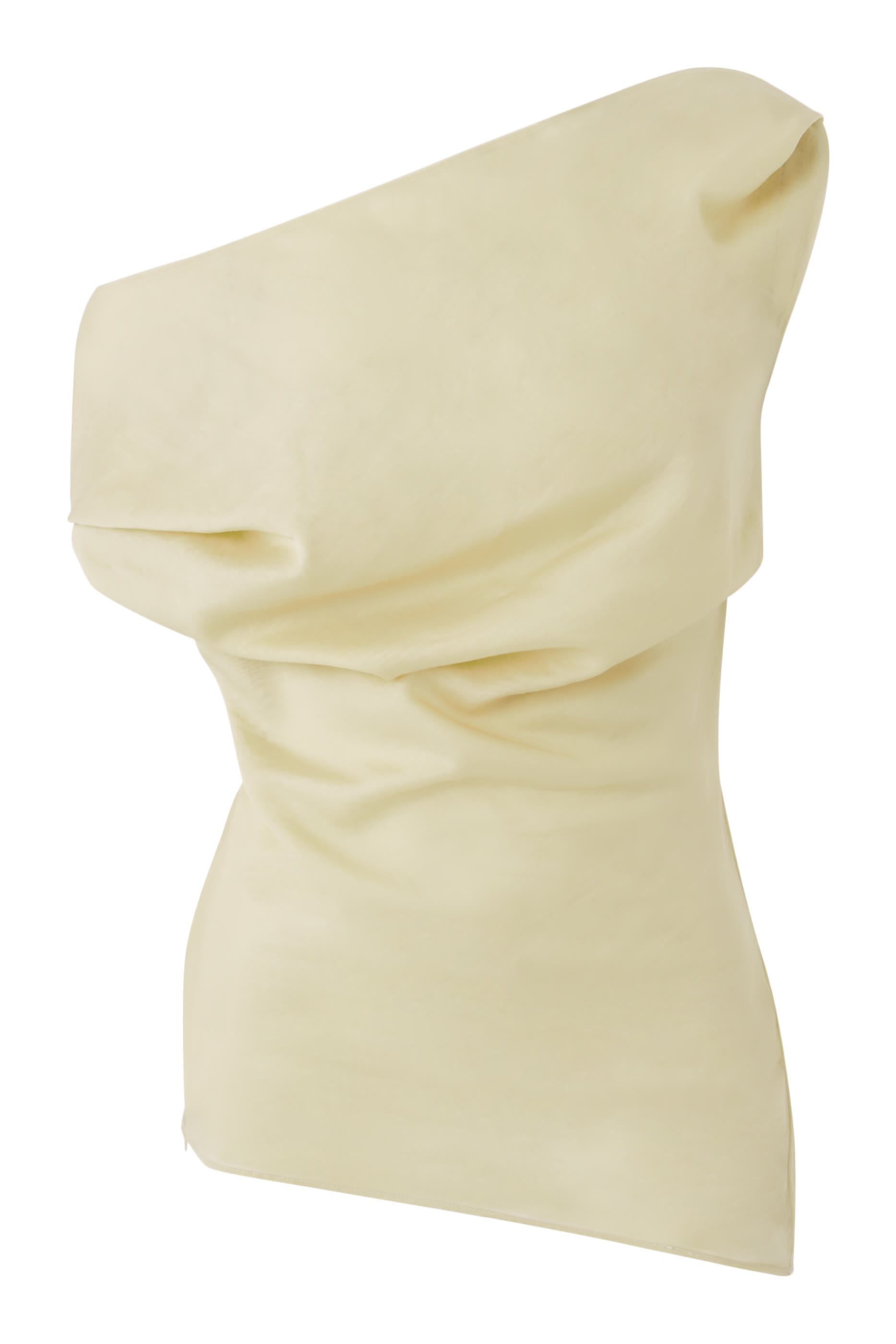 بلوزة بتصميم ملفوف مزموم قطن