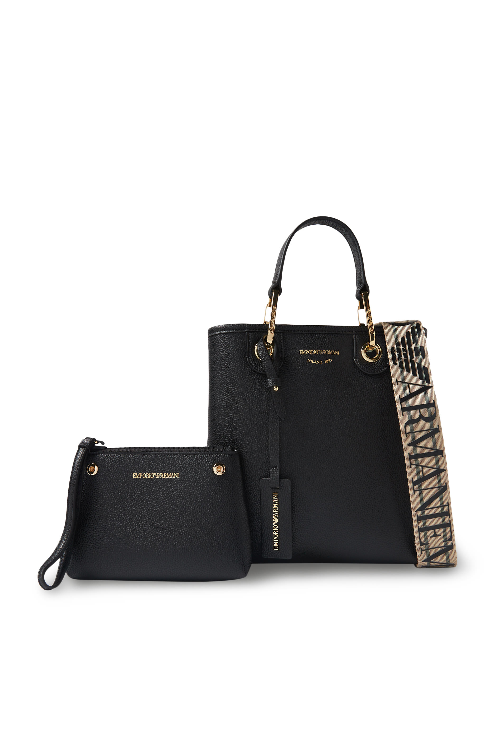 Deer-Print MyEA Vertical Shopper Bag