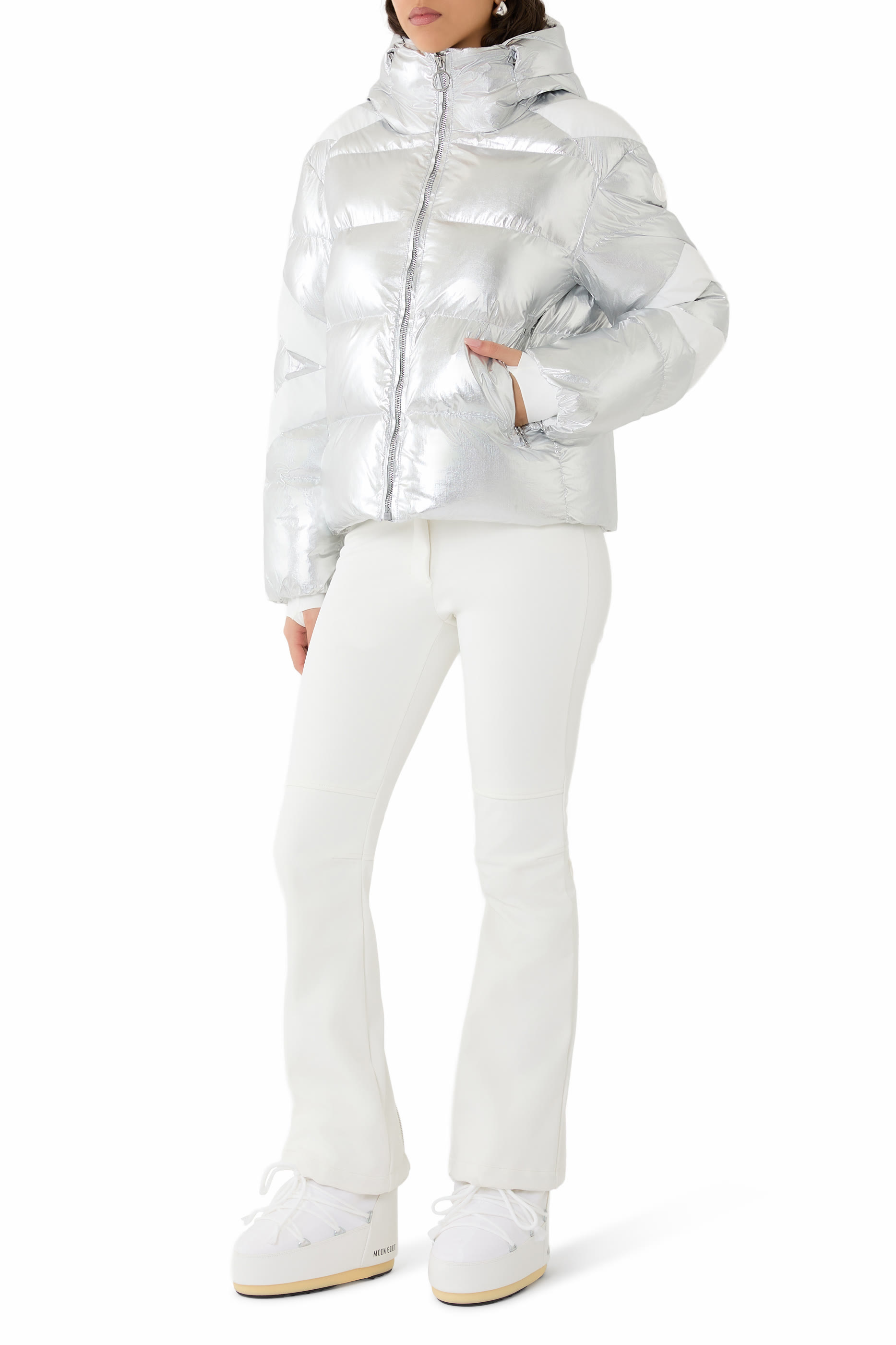 Charloy Metal Down Jacket 