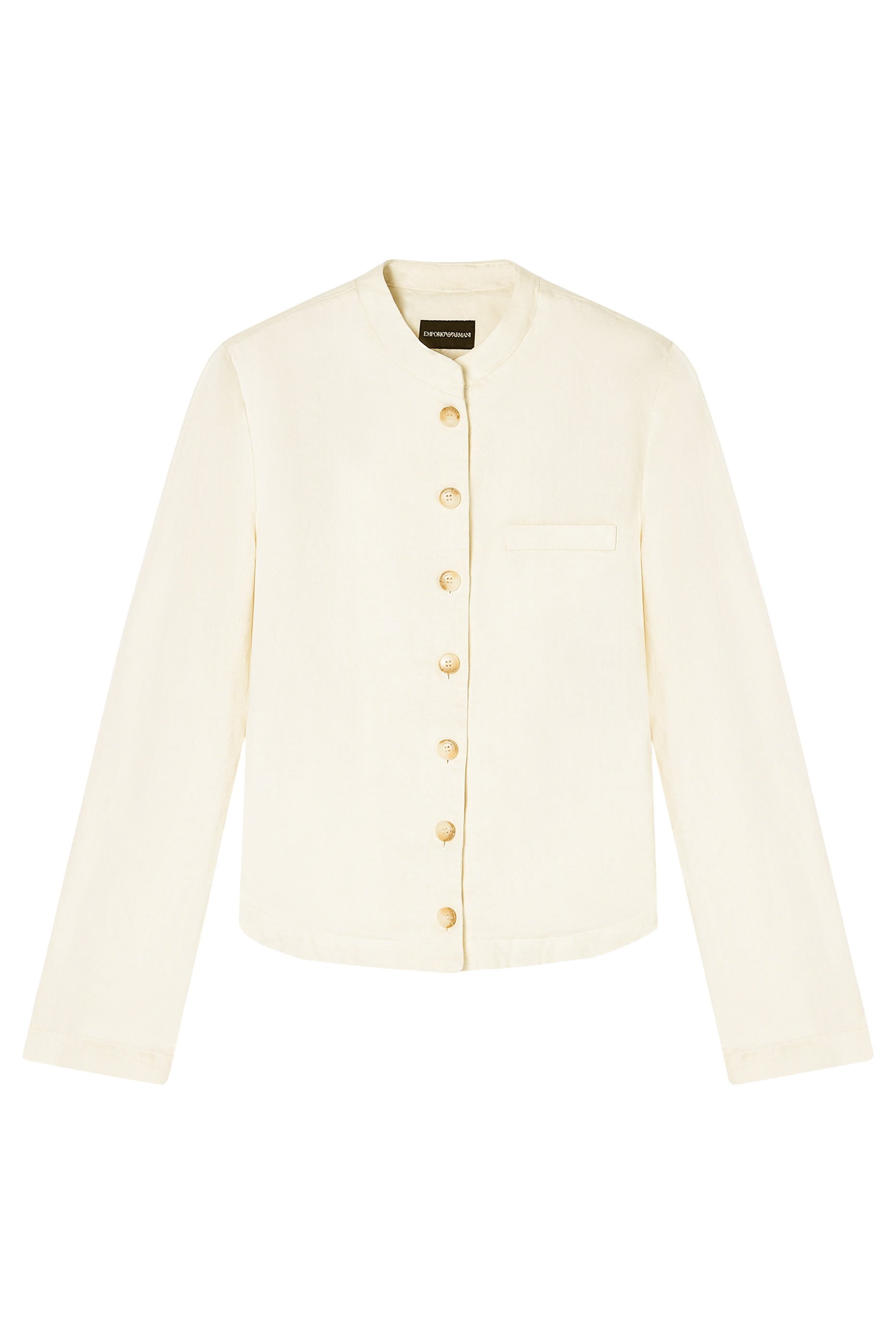 جاكيت مصبوغ بشعار الماركة