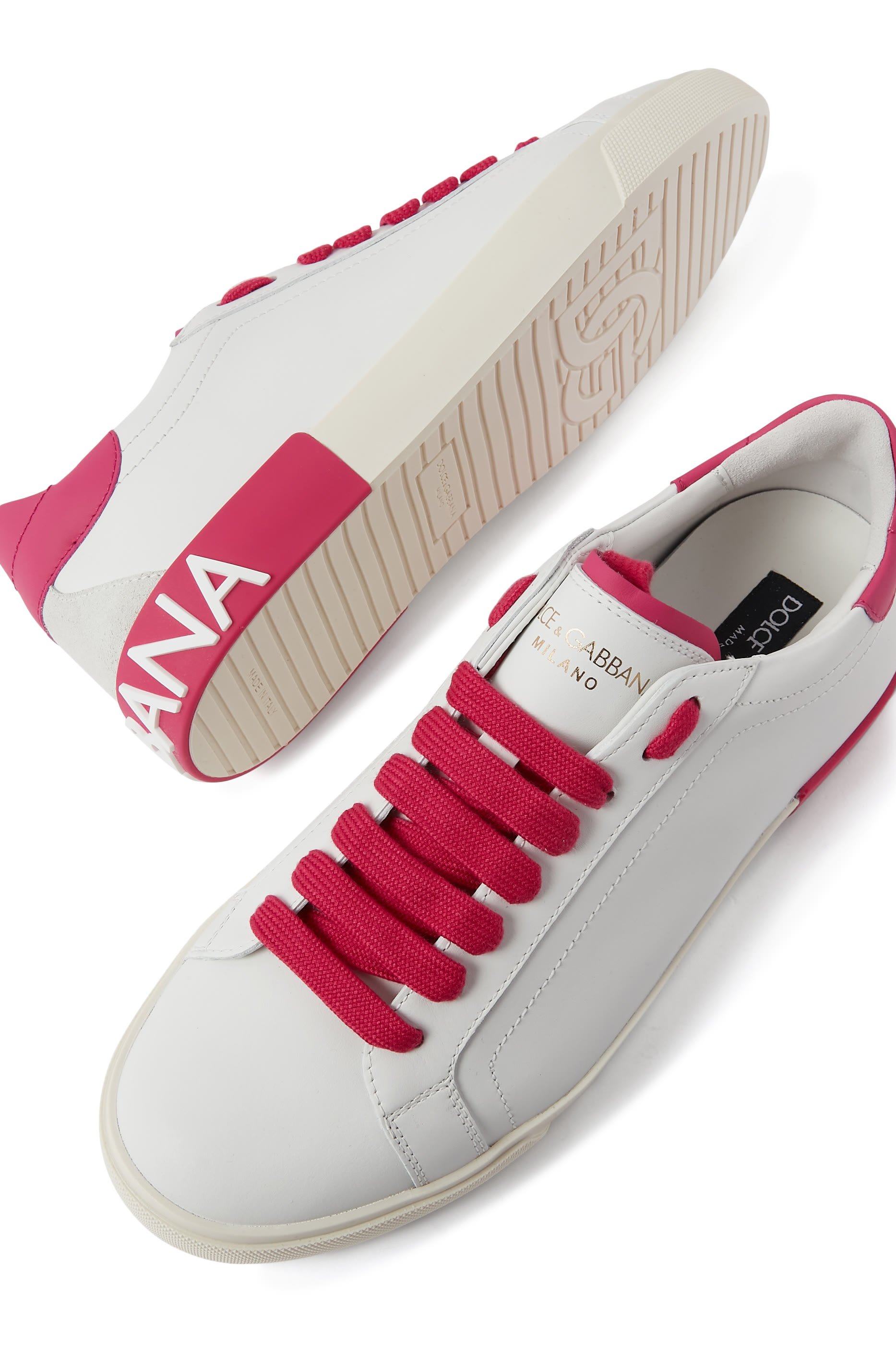 سنيكرز بورتوفينو فينتج جلد عجل