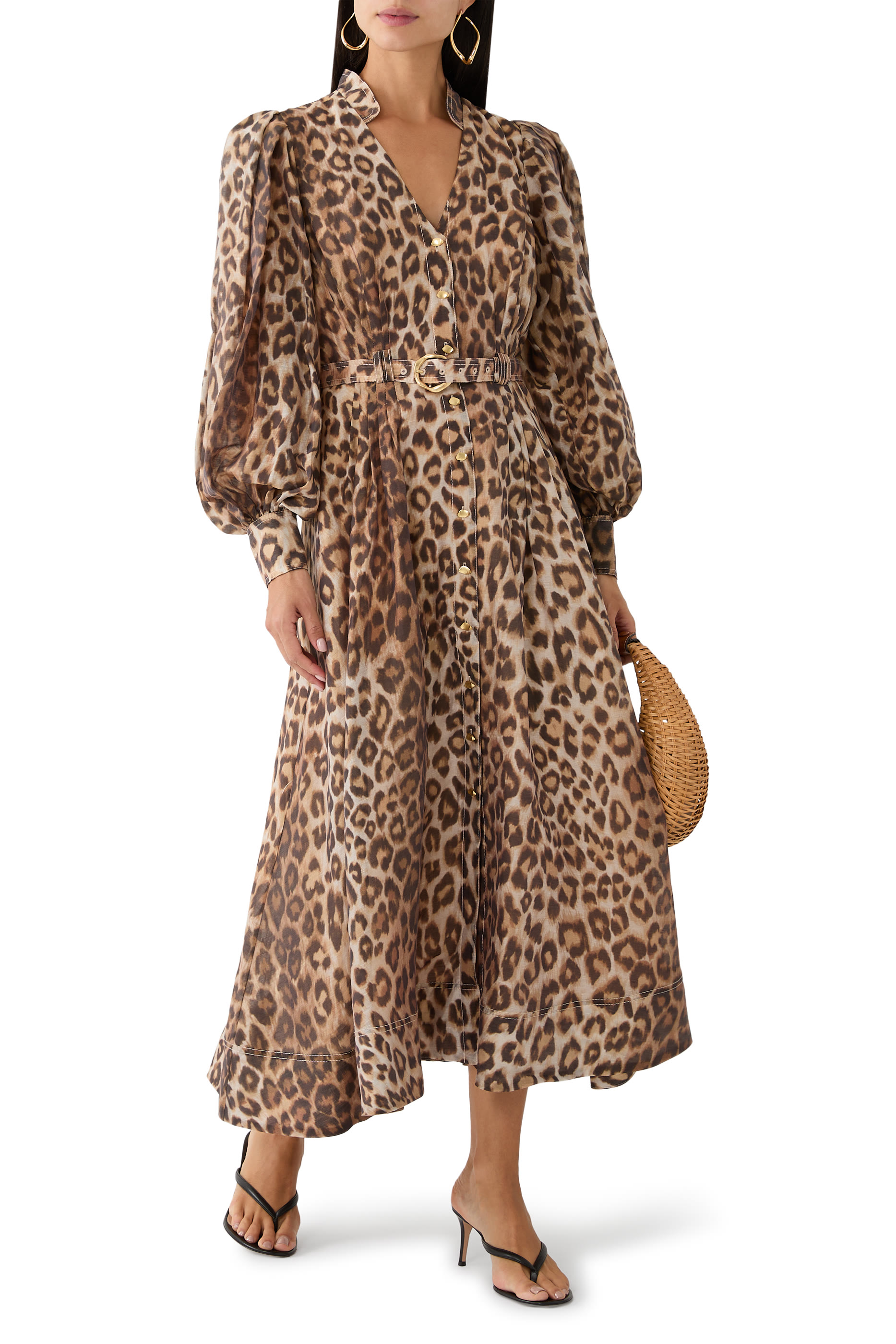 فستان إيزابيلا بتصميم قميص