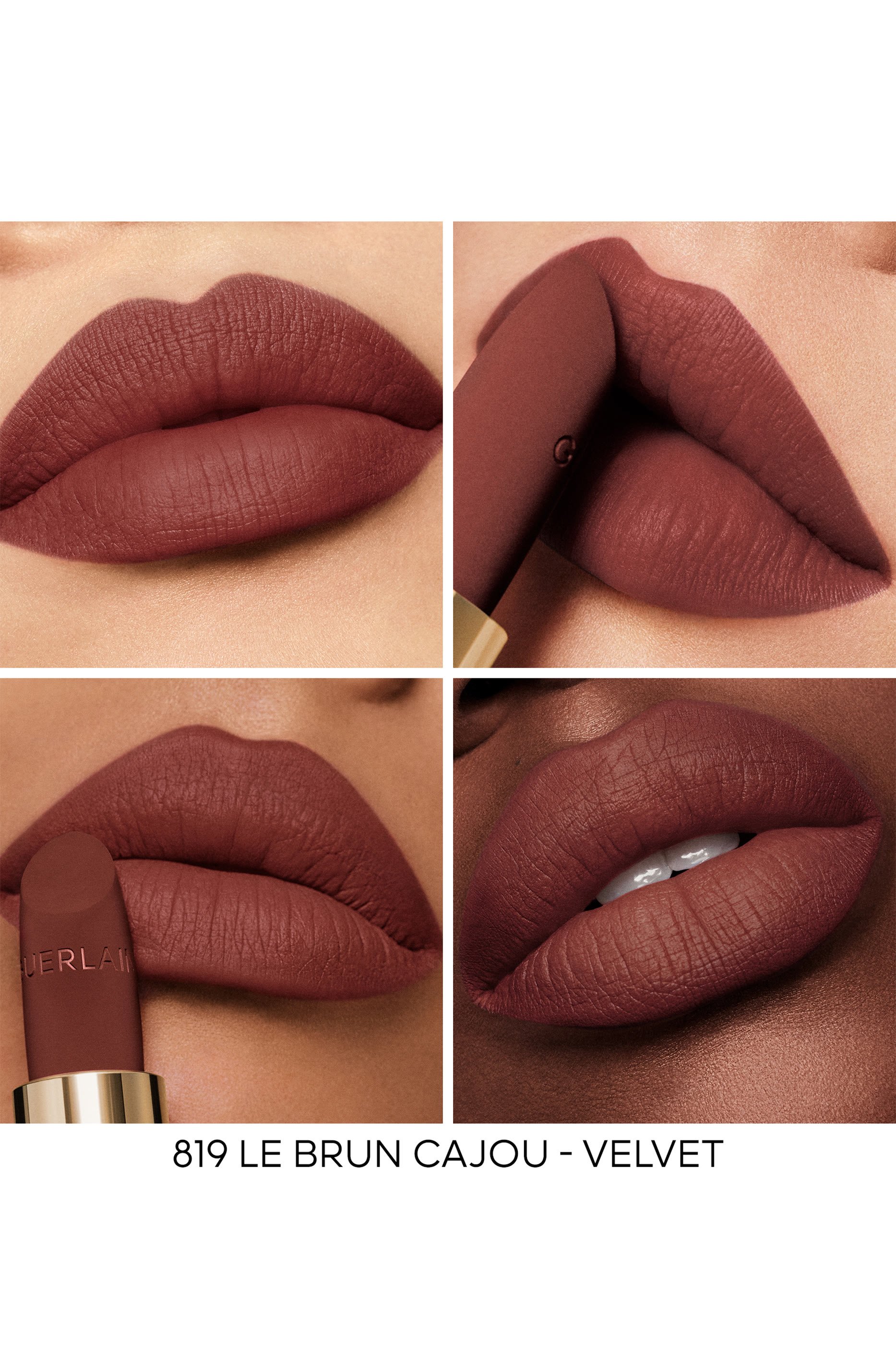 عبوة إعادة ملء أحمر شفاه روج جي غير لامع