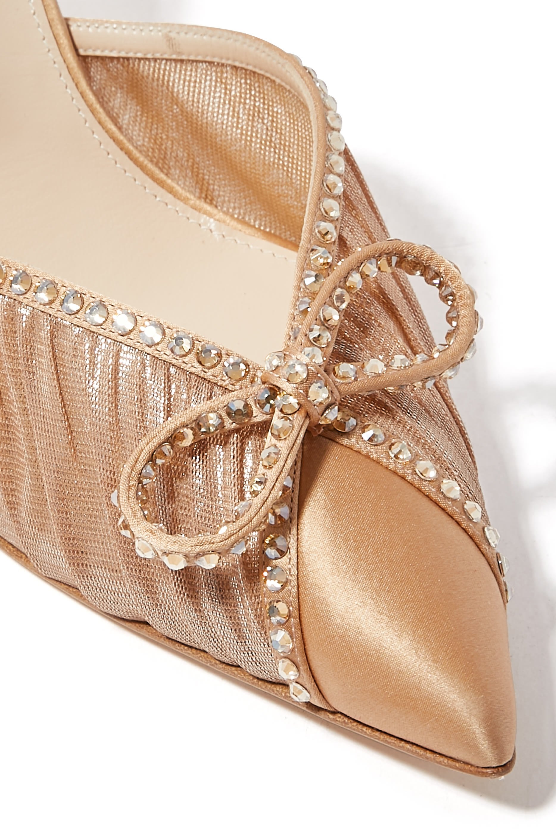 حذاء كريس مفتوح من الخلف 75 خامة لامعة