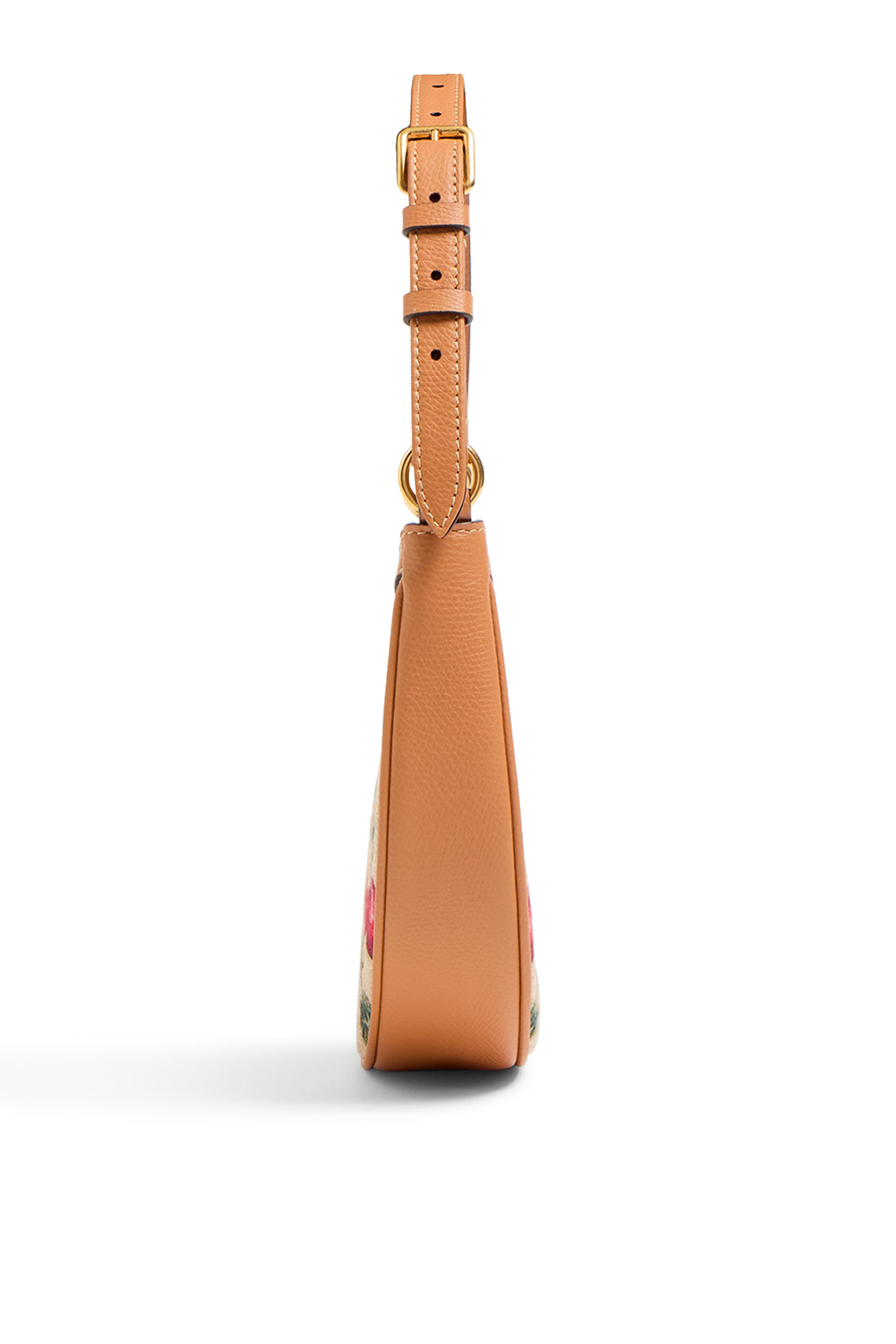 حقيبة هوبو صغيرة بشعار الماركة