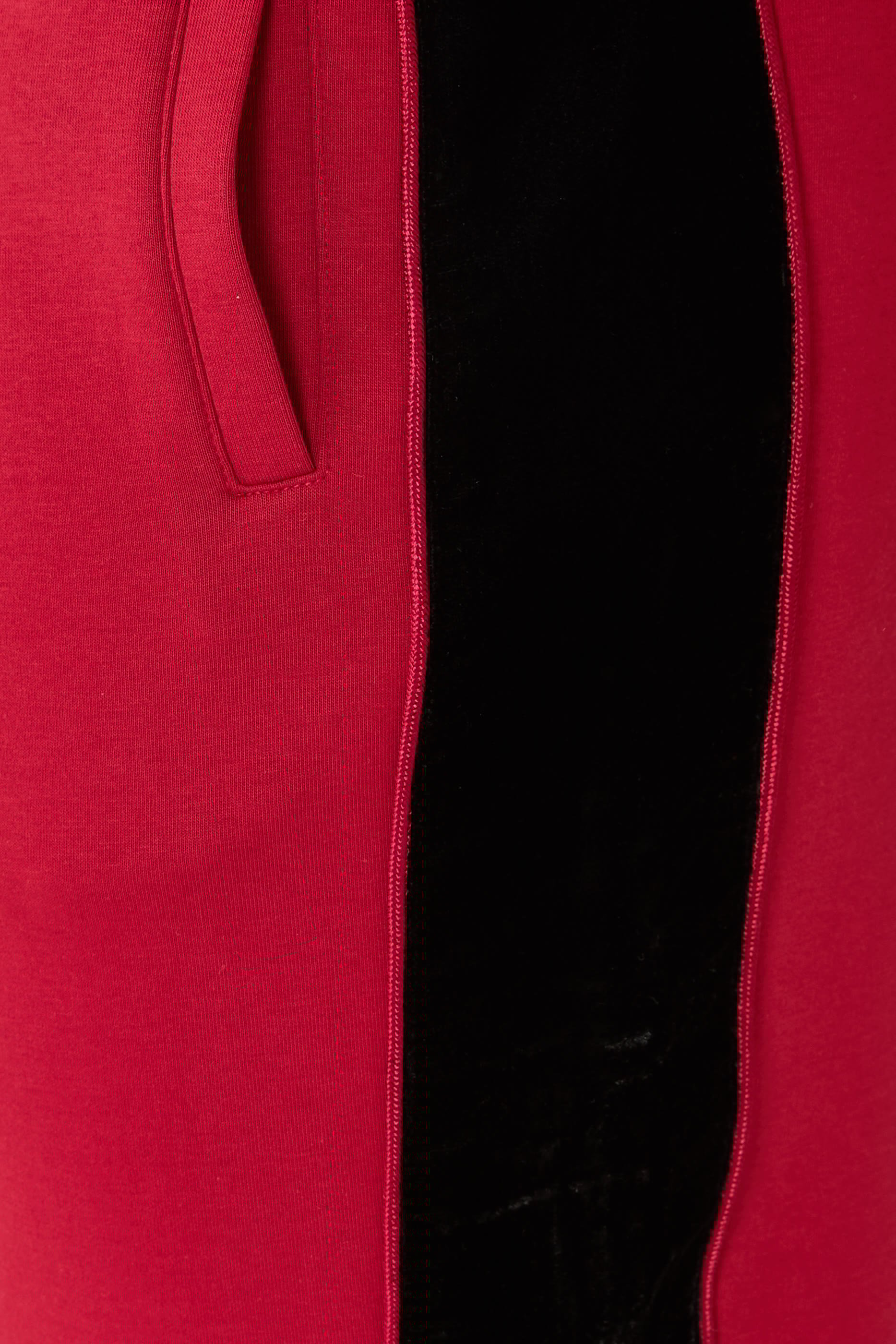 بنطال رياضي لونار للسنة الجديدة بقصة ضيقة جيرسيه مزدوج