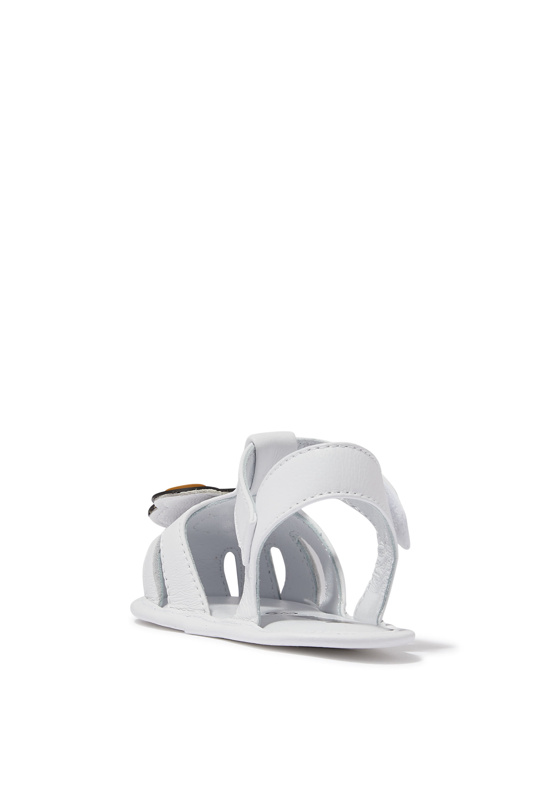 صندل بمقدمة مغلقة مزين بدب تيدي